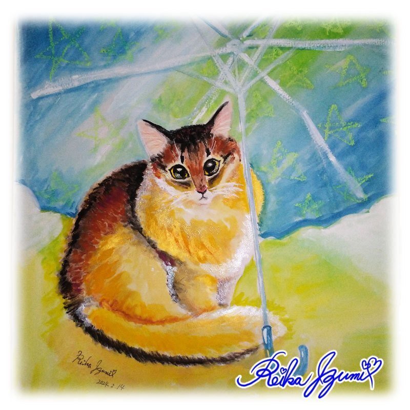 222(にゃんにゃんにゃん)展 ありがとうございました｜泉 麗香