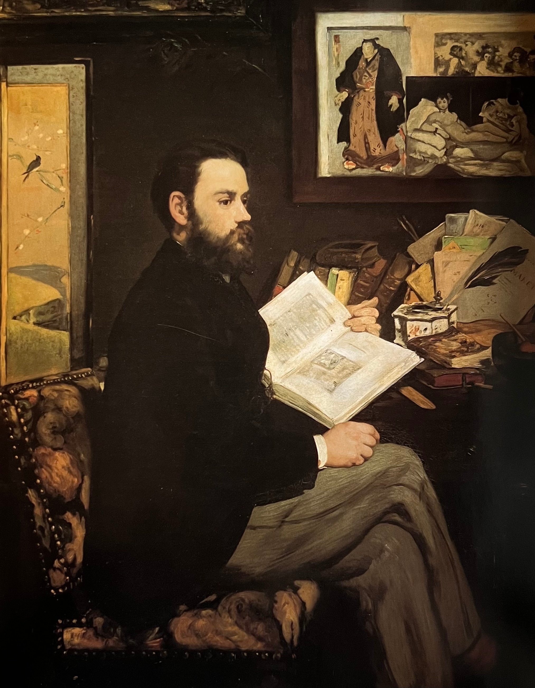 エミール・ゾラの肖像｜東京備忘録