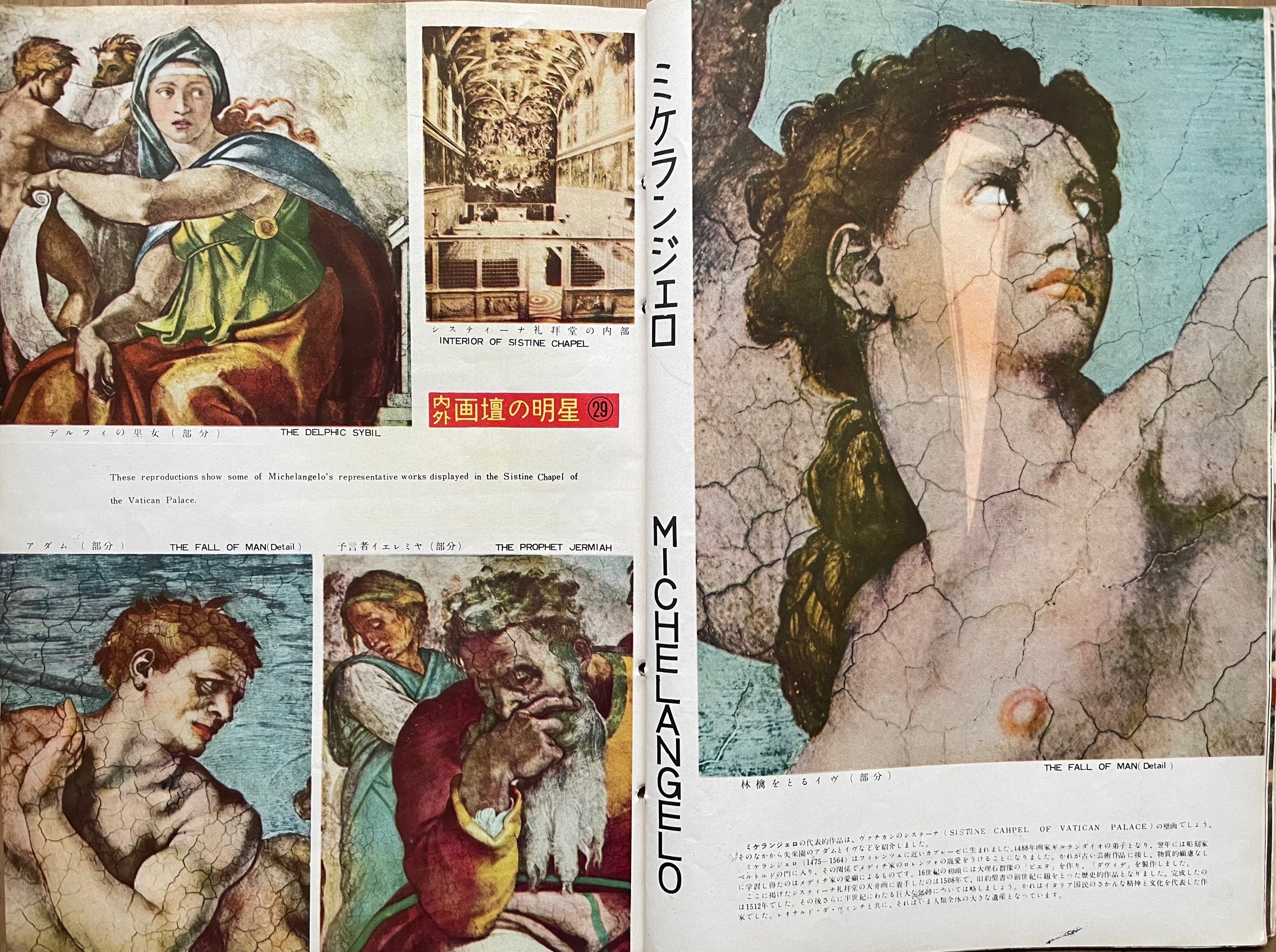 画壇の明星（21）②・ミケランジェロと修復｜Le yusée