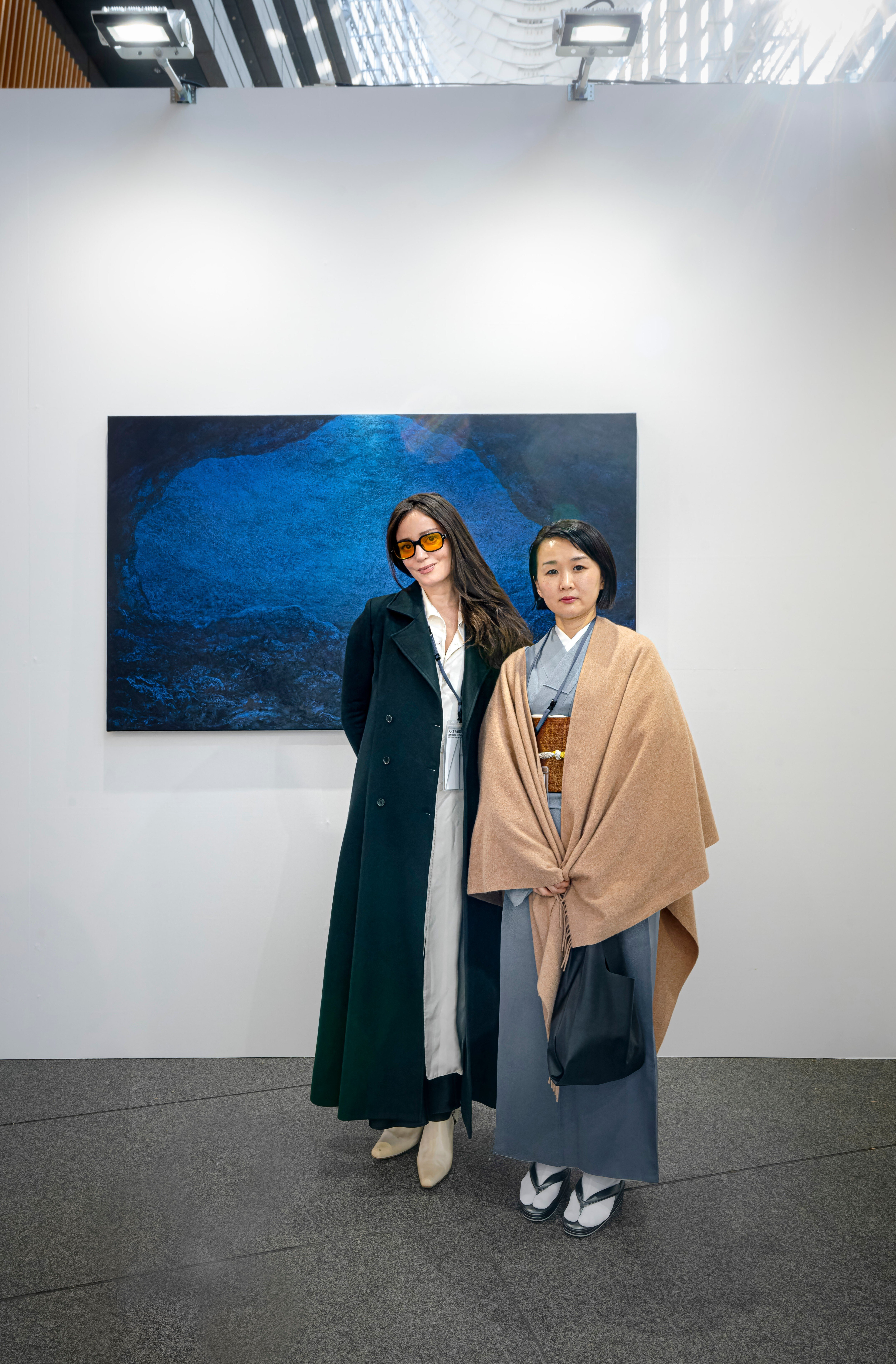 蓮輪友子（YIRI ARTS）と枝史織（The Project YUGEN）――『アートフェア