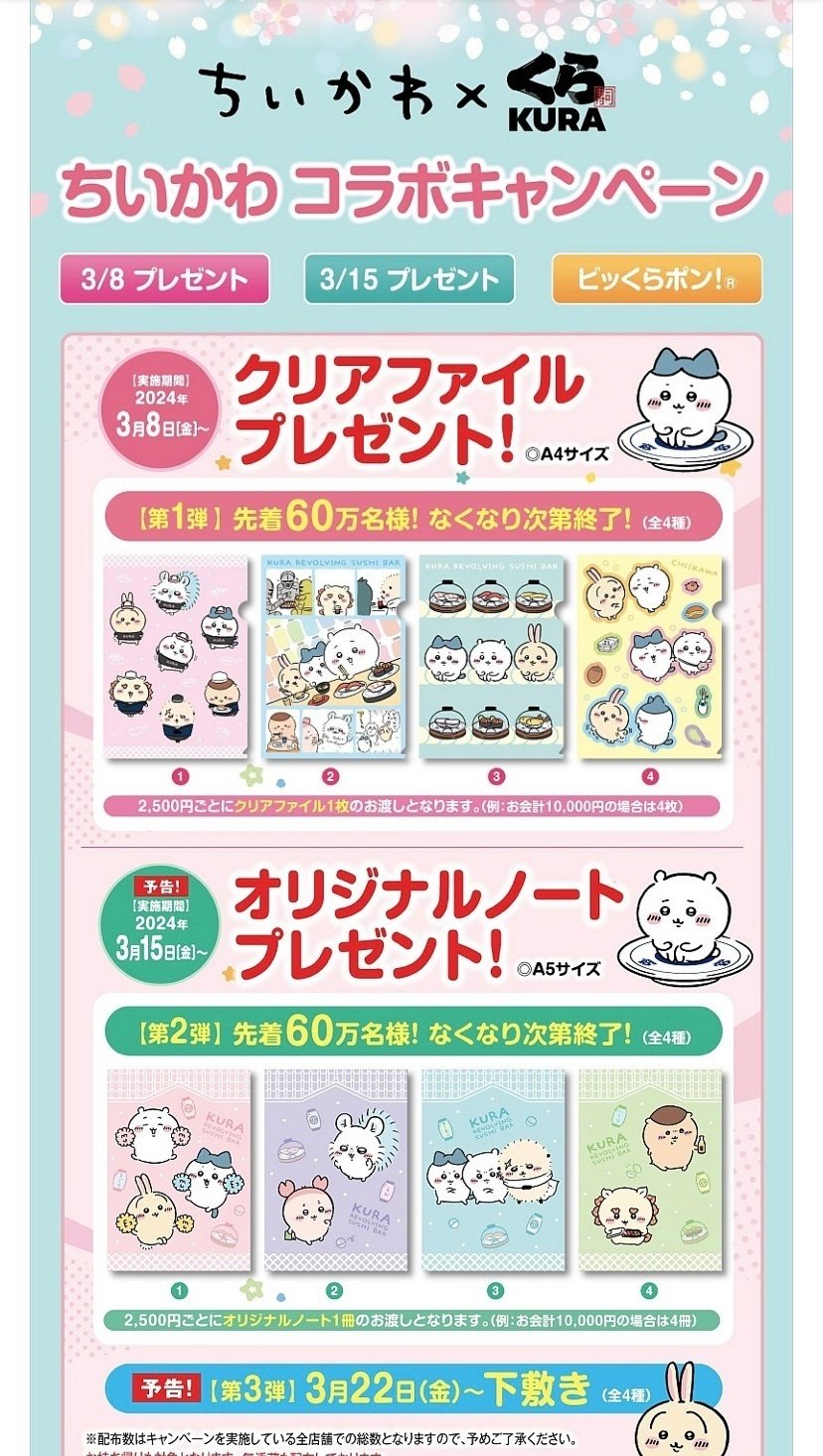 ちいかわ】コラボのくら寿司に全力で挑んでみた！効率よくビッ