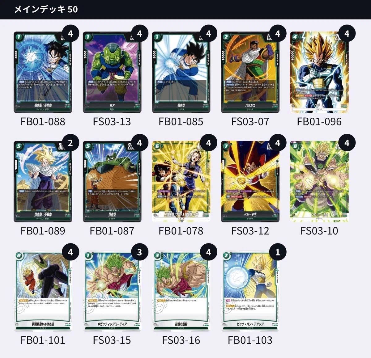 ドラゴンボール フュージョンワールド エナジーマーカー ゴクウ 