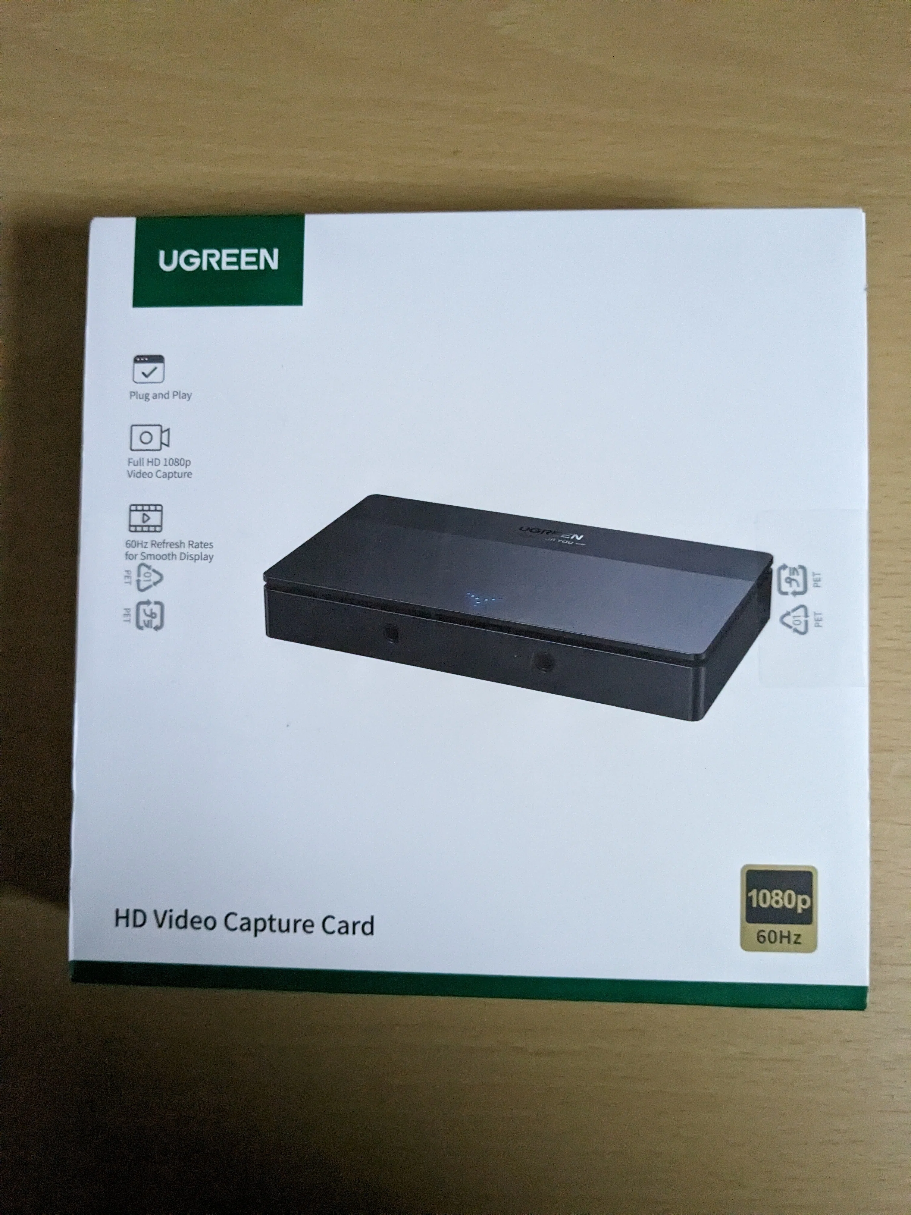 UGREEN の HDMI キャプチャーボード購入後動作検証（15390A