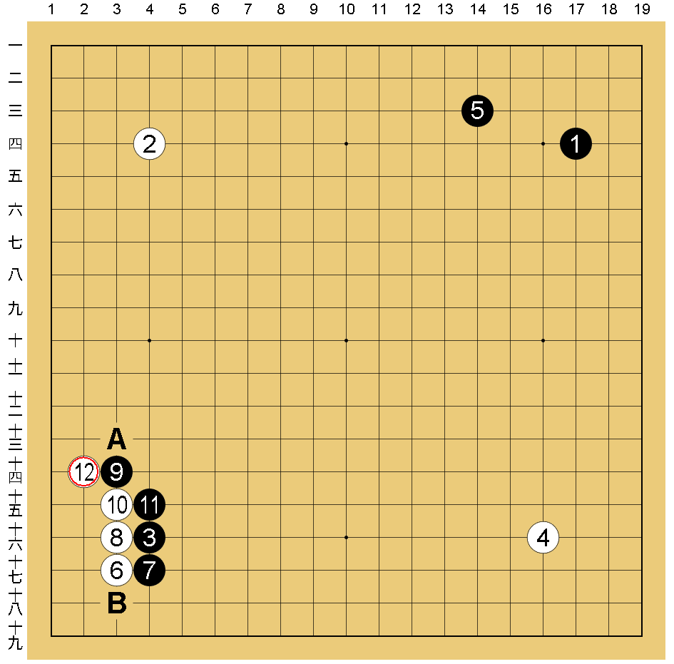 囲碁】全100回を目指す！上達に役立つ棋譜解説！！第18回「本因坊戦1