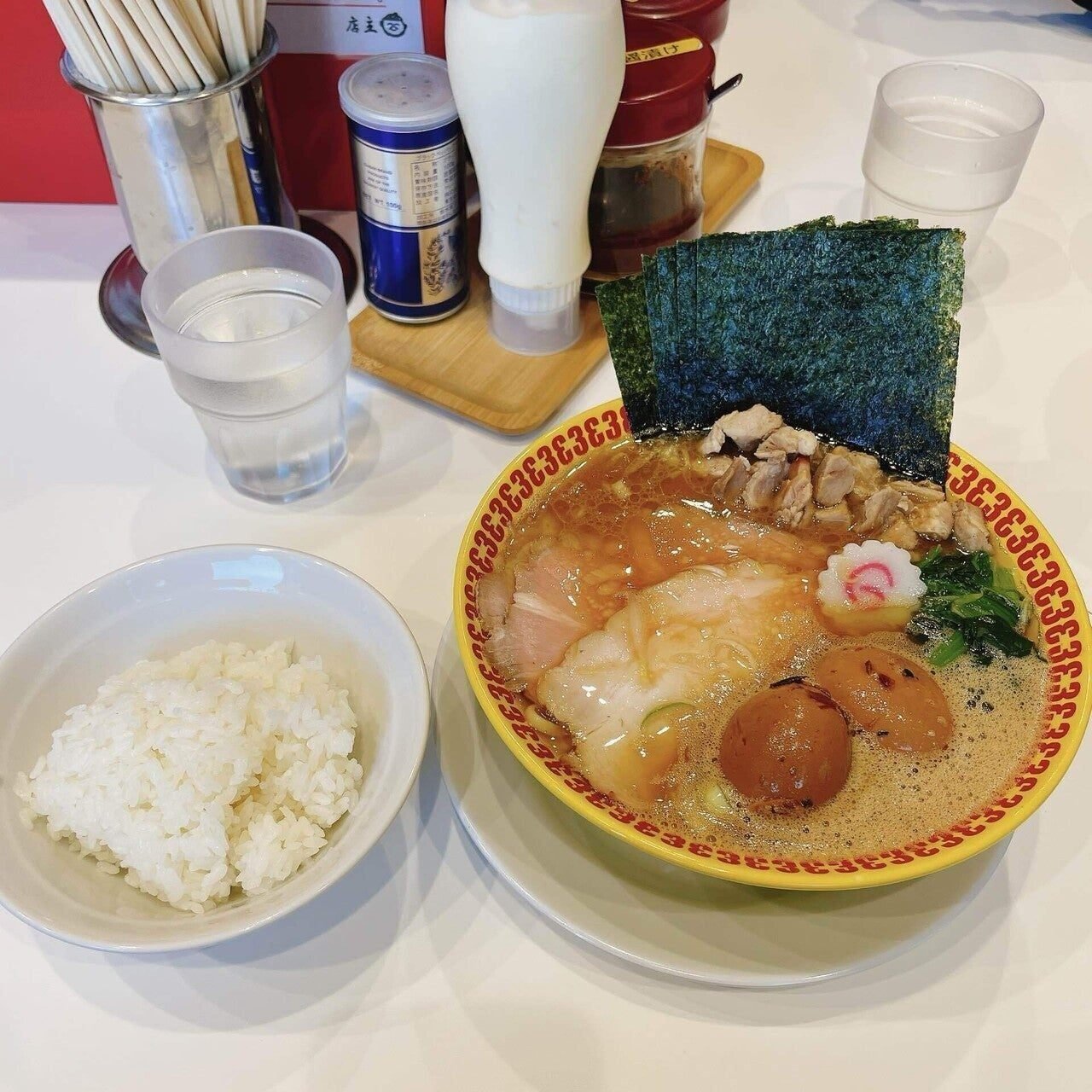 ラーメン 三浦家 裏武蔵家 家系 どんぶり 丼