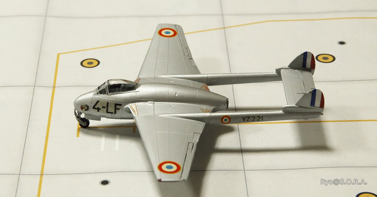 プラモデル製作記 エレール 1/72 バンパイア FB.5 |Ryo@S.O.R.A. プラモデル製作記 エレール 1/72 バンパイア FB.5 |Ryo@S.O.R.A.