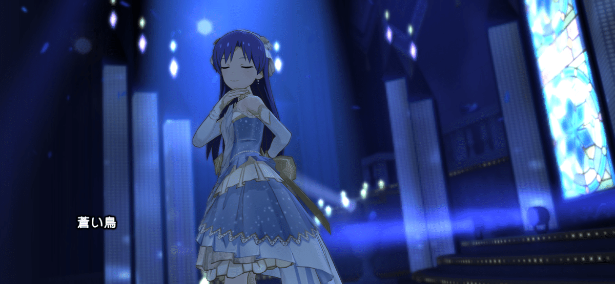 蒼い鳥　如月千早 SSP BNP 蒼い鳥 如月千早 アイドルマスター765PRO 4枚セット！ SSP 蒼い鳥