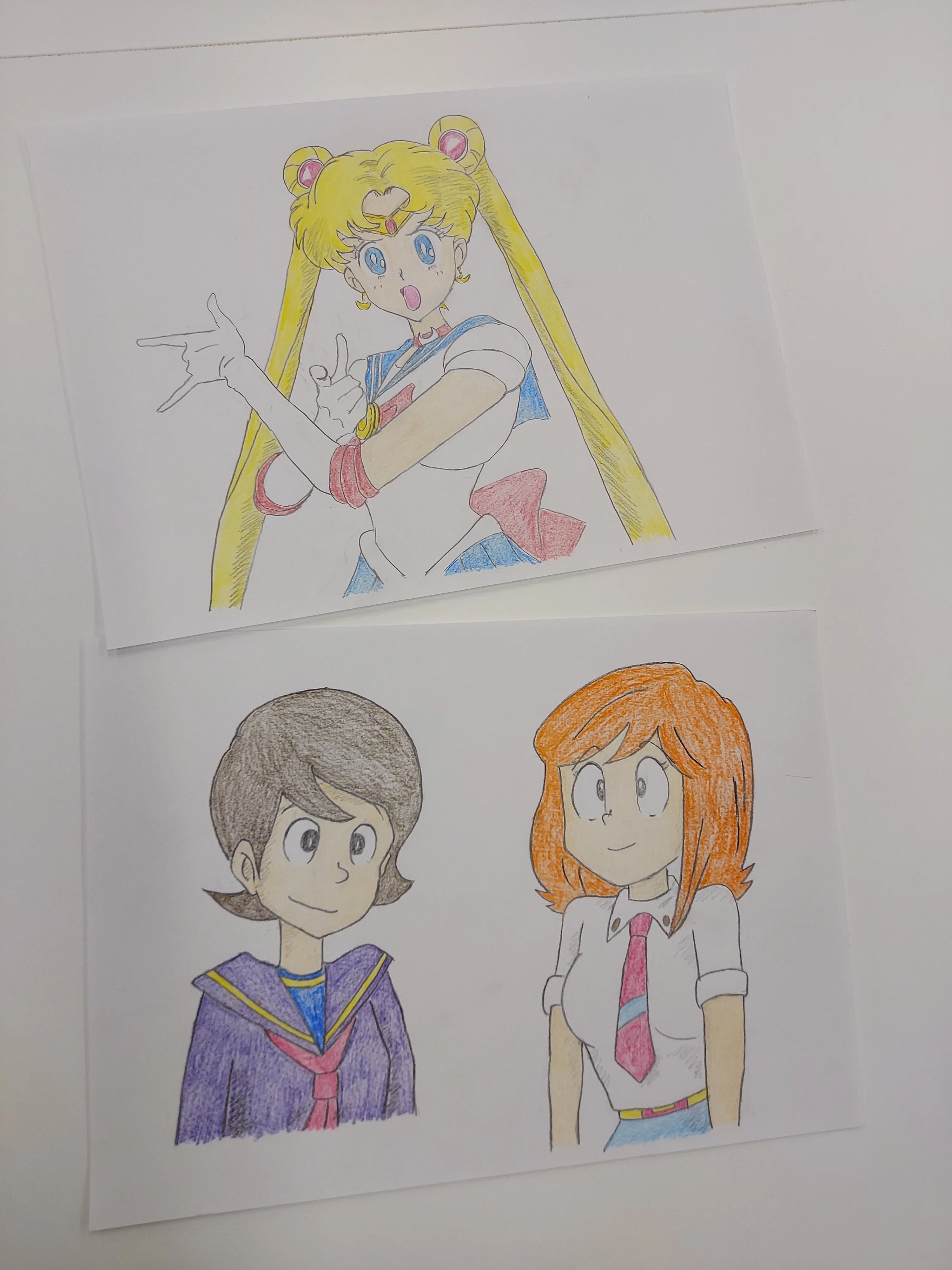 鳥山明さんを偲びつつ、昭和のアニメキャラ(イラスト)に心を注ぐ