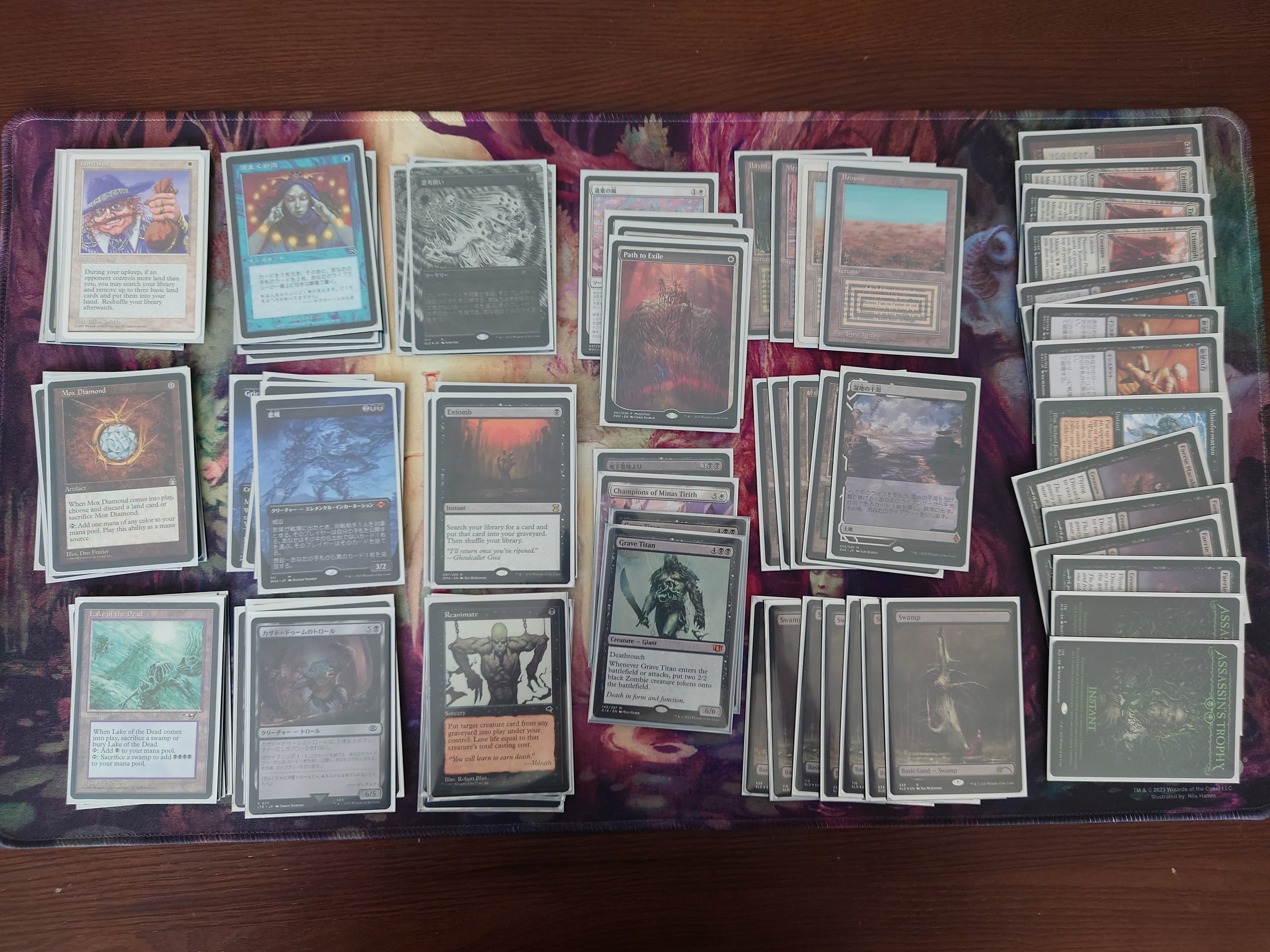 MTGレガシー】 ランデス・ギャンビット（Land-destrc. Gambit）と一緒