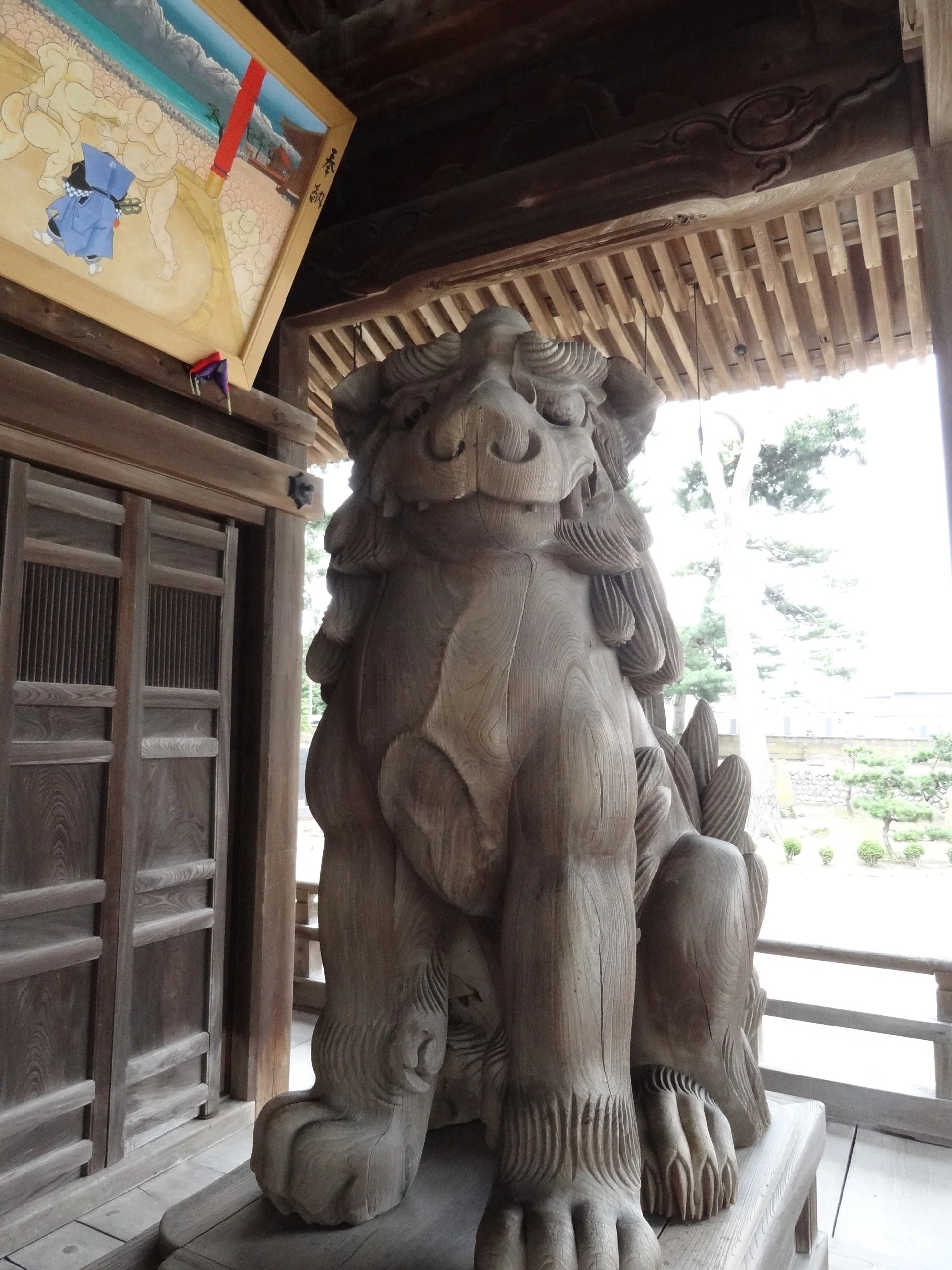ロケ地/狛犬注目「放生津八幡宮/光山寺」新湊大仏と三千体佛【北陸