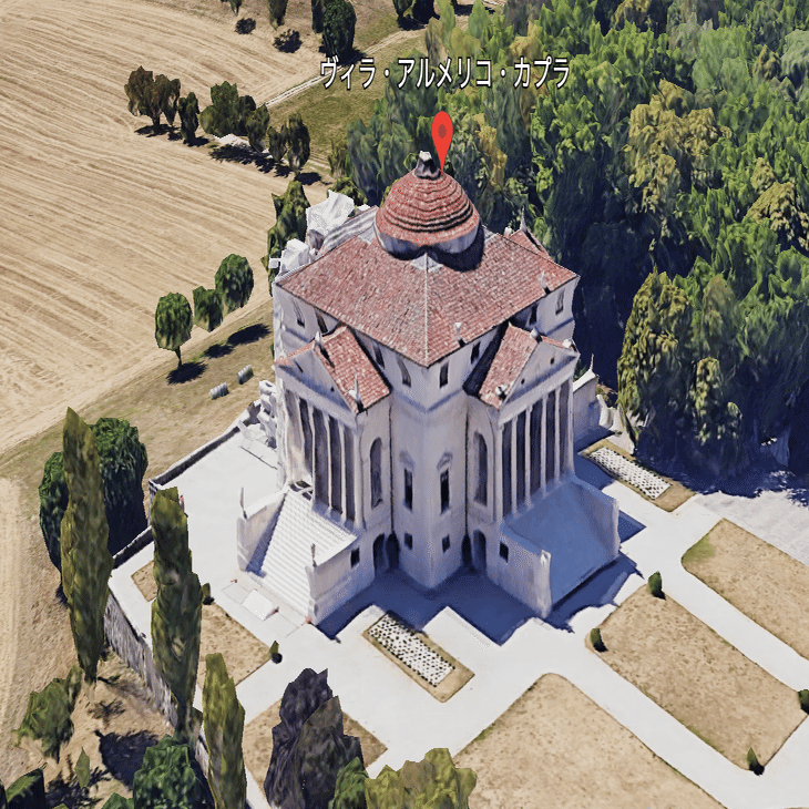 イタリア ルネサンス期の名建築家パッラーディオの図面３枚　バシリカ　ラ・ロトンダ イタリア ルネサンス期の名建築家パッラーディオの図面3枚 バシリカ