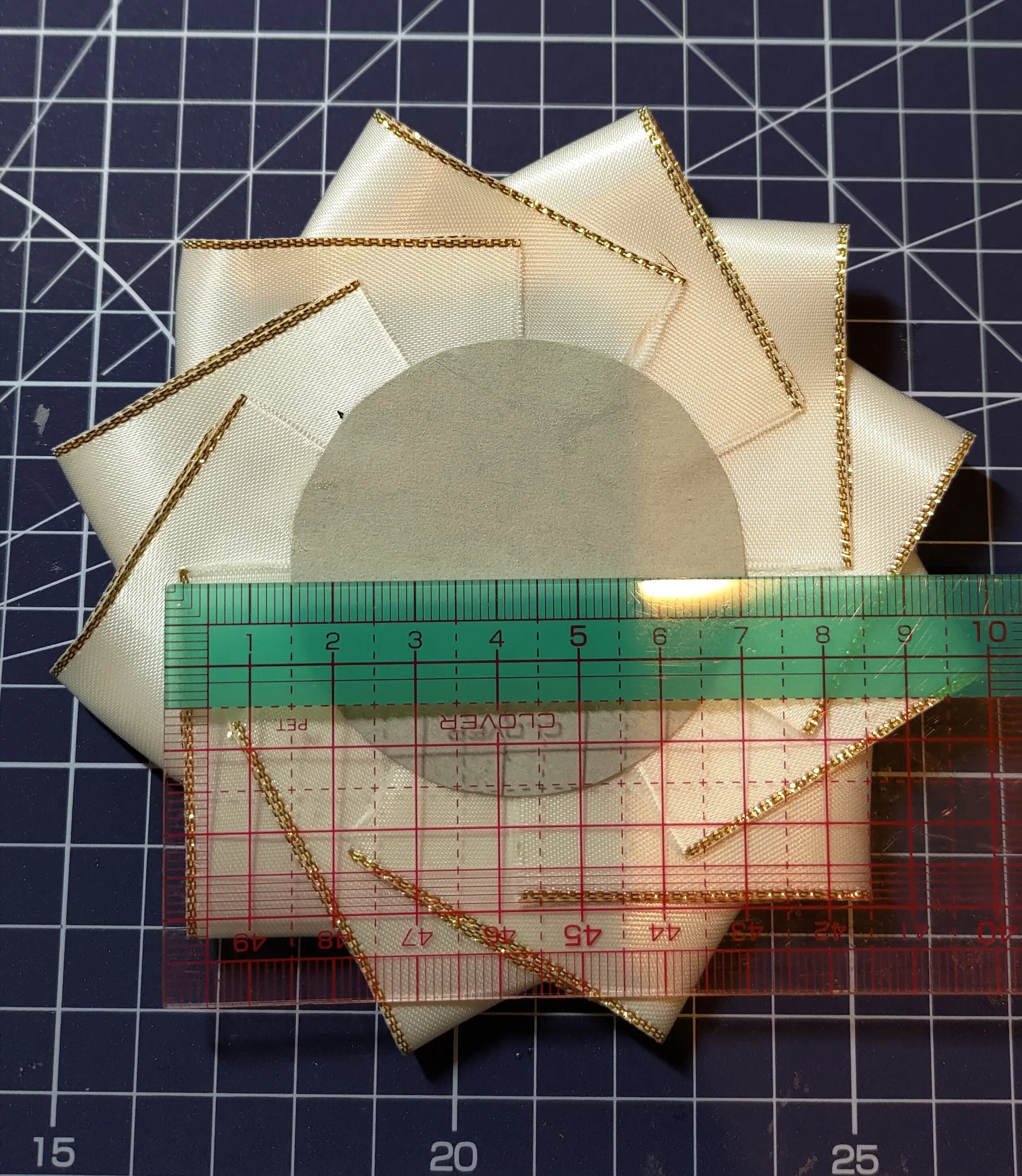 針・糸不要】痛ロゼットを作る｜しゃけ