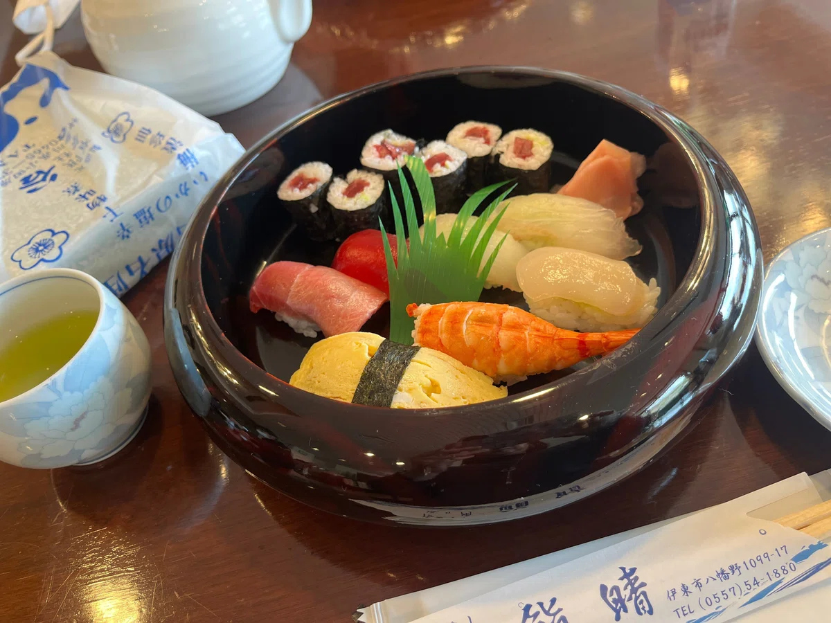 伊豆の保養所 昼食