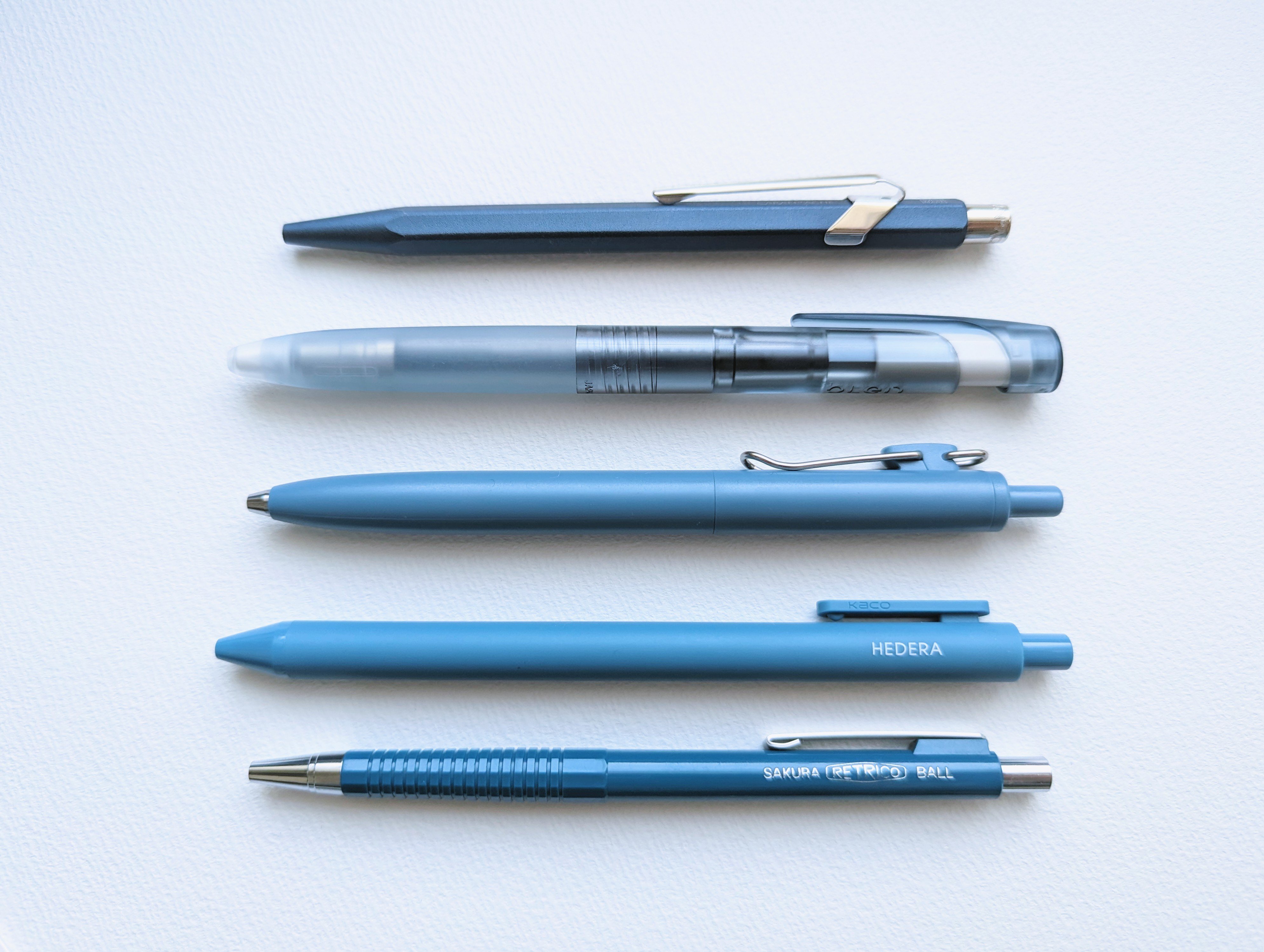 青に取り憑かれた筆箱紹介｜ふゆゆ