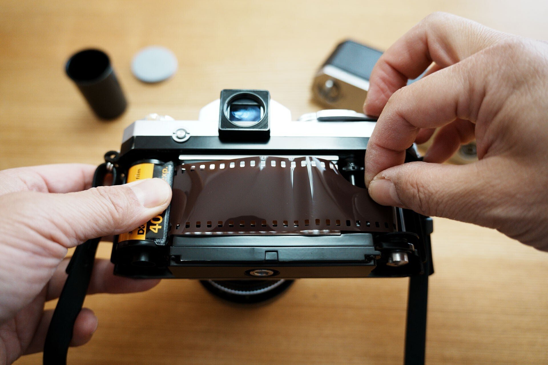 ☆レア！UPIプロ用モデル Nikon F巻上げレバー ニコンF プラスチックの指あて: ニコンカメラの小(古)ネタ