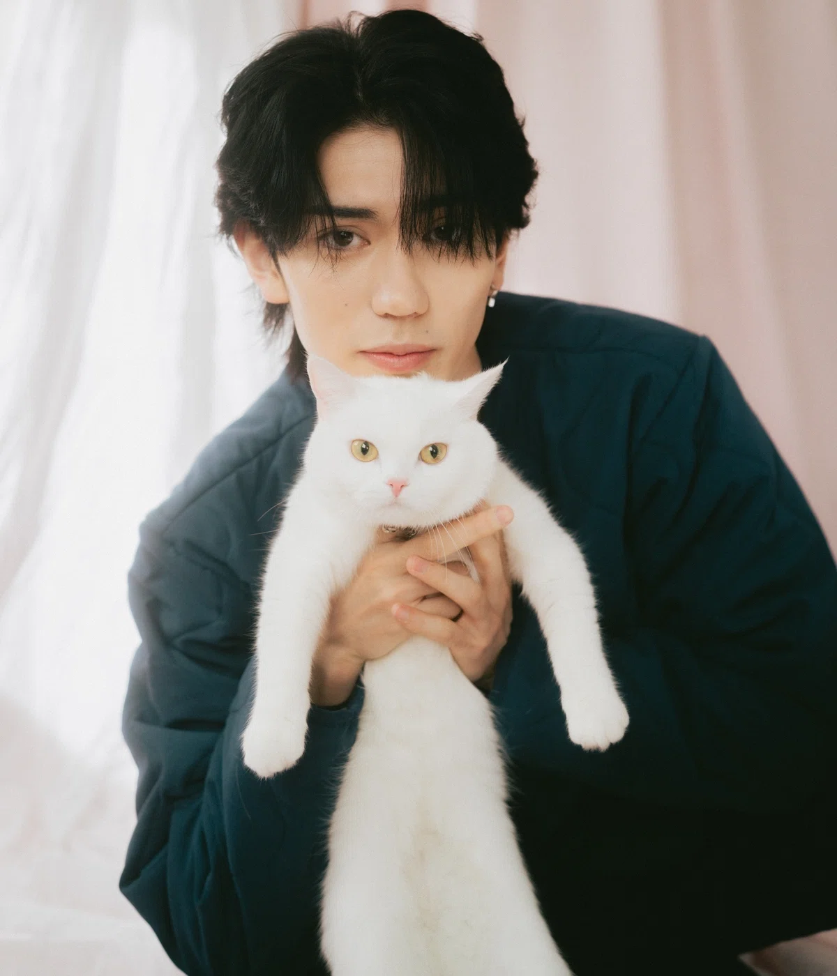 スイカからちょこん♡白ねこちゃん 吹き出