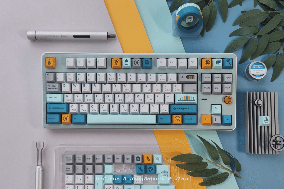 HIFIFOX x DOMIKEY レトロ エヴォリューション キーキャップ共同購入