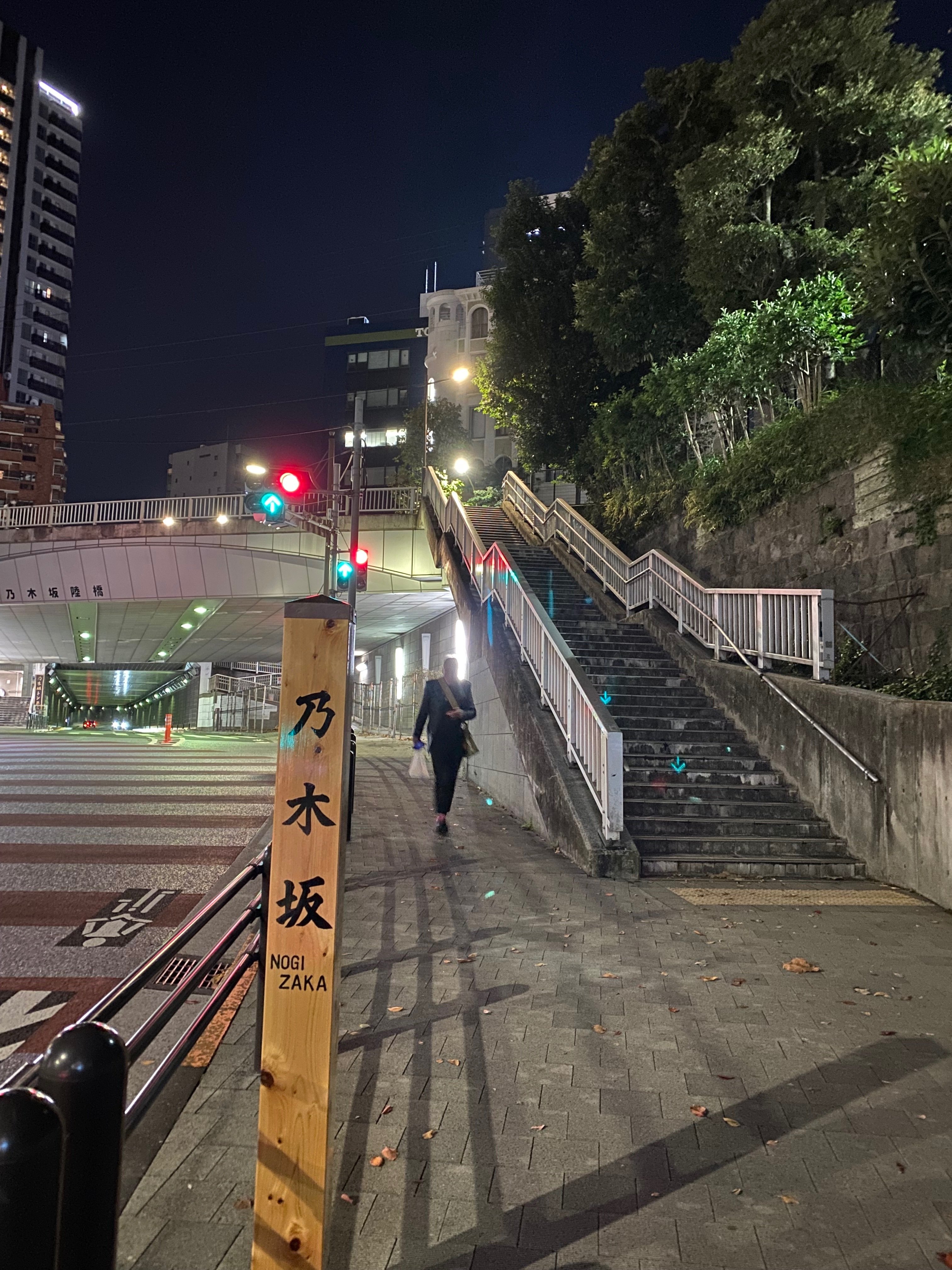 東京路地紀行 37 港区乃木坂｜露塵散