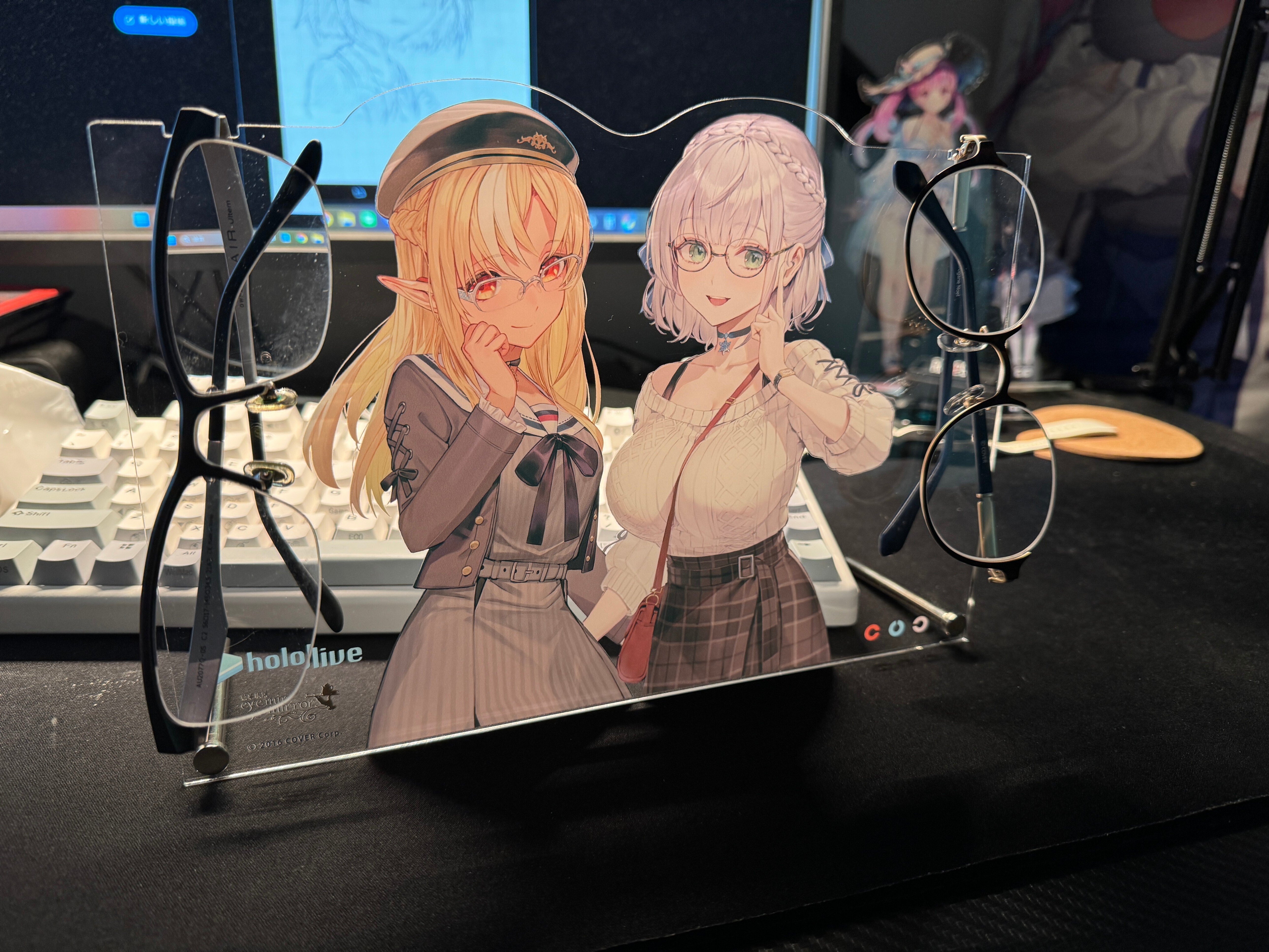 ホロライブとのコラボ眼鏡、ついに完成 3/11|HLL ホロライブとのコラボ眼鏡、ついに完成 3/11|HLL
