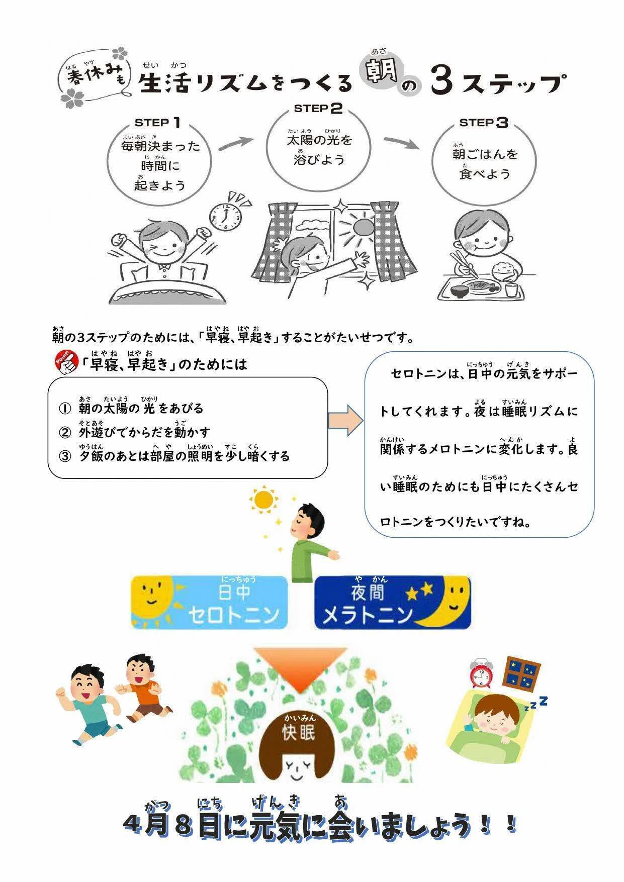 保健だより 春休み号｜福島県立相馬支援学校