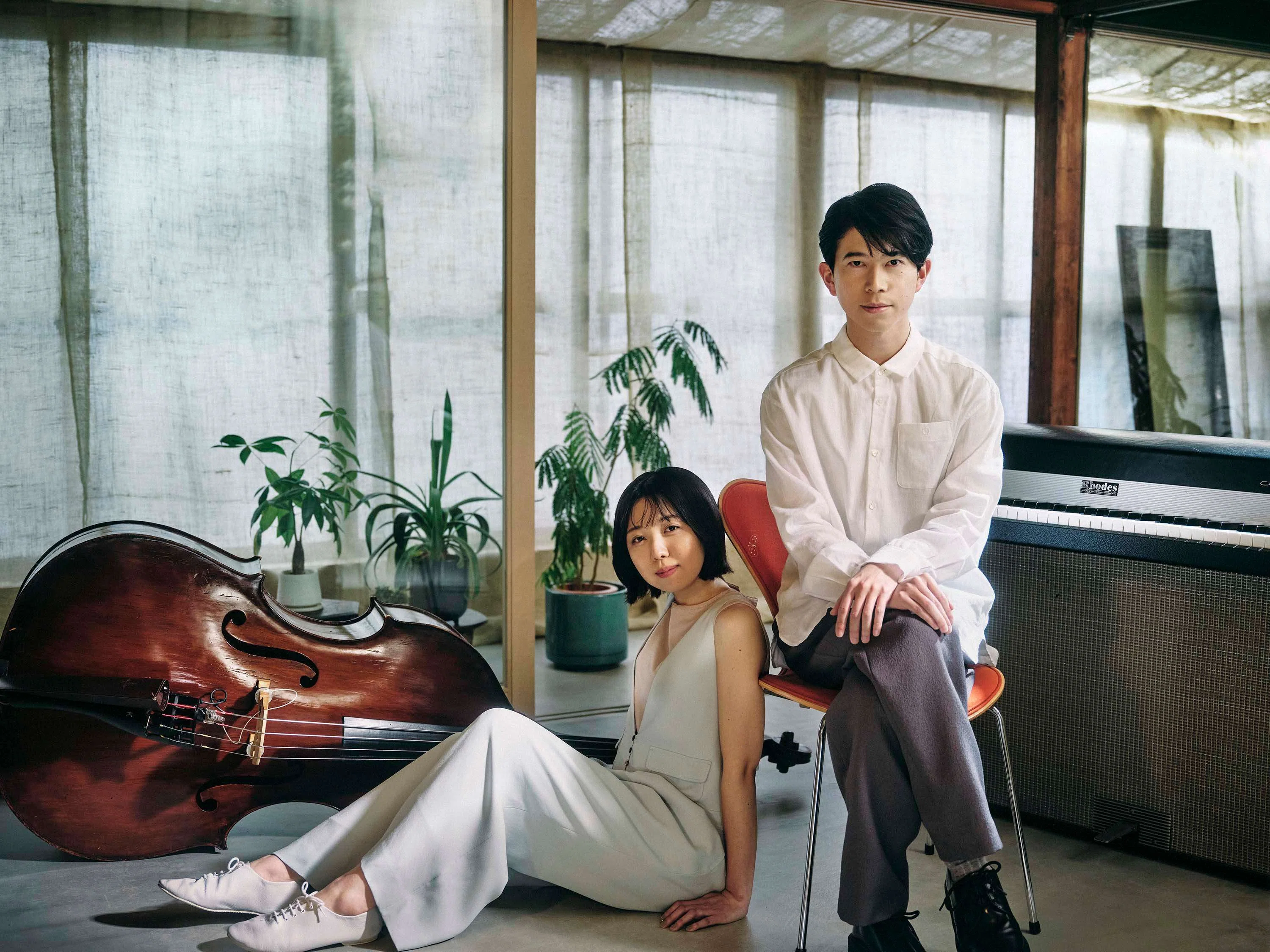 壷阪健登と石川紅奈のJAZZ新世代ユニット「soraya」が1st Albumを