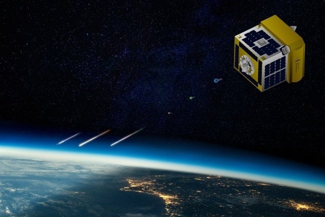 流れ星衛星のイメージ