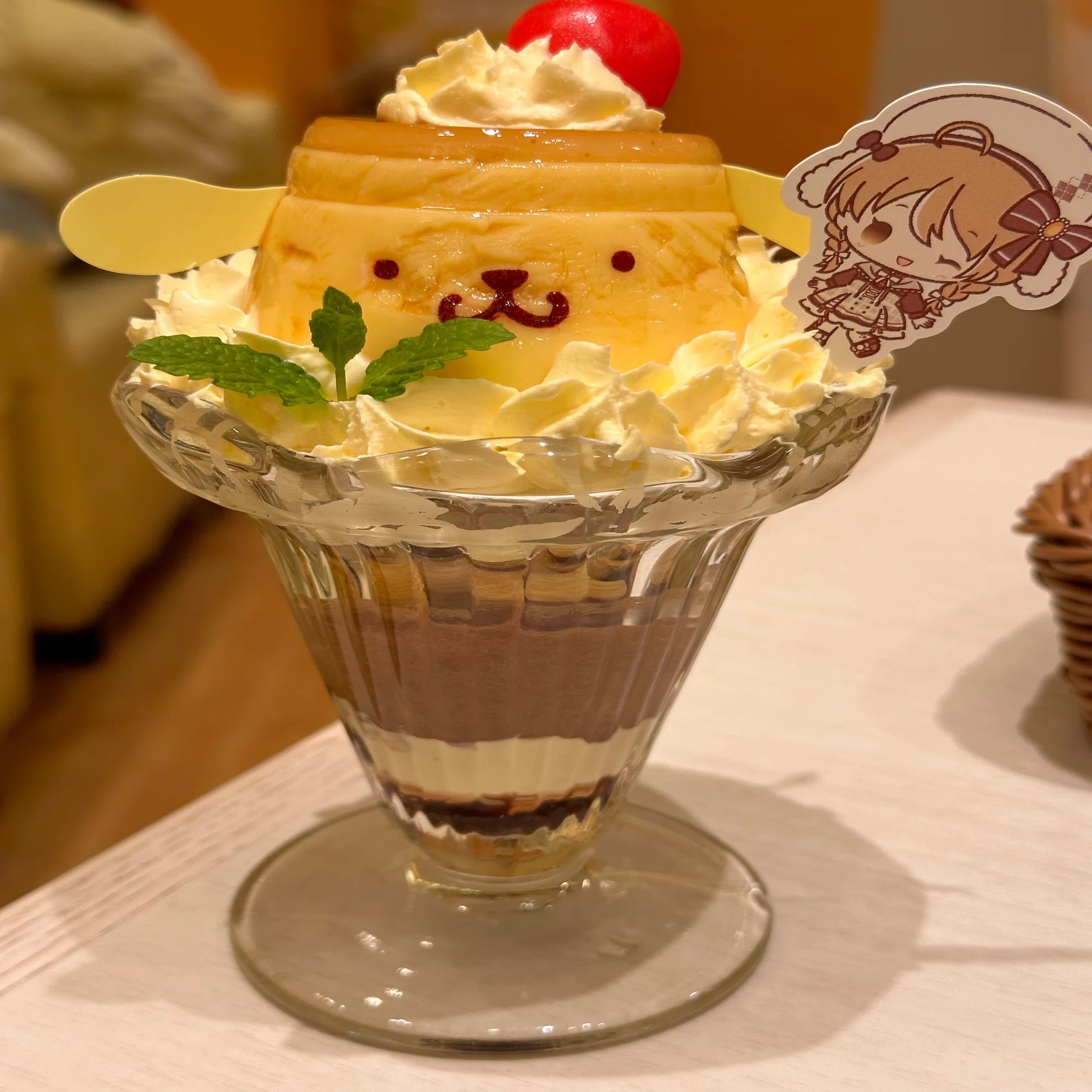 ねるグルメ覚え書き9 因幡はねる×ポムポムプリン コラボカフェ（2024