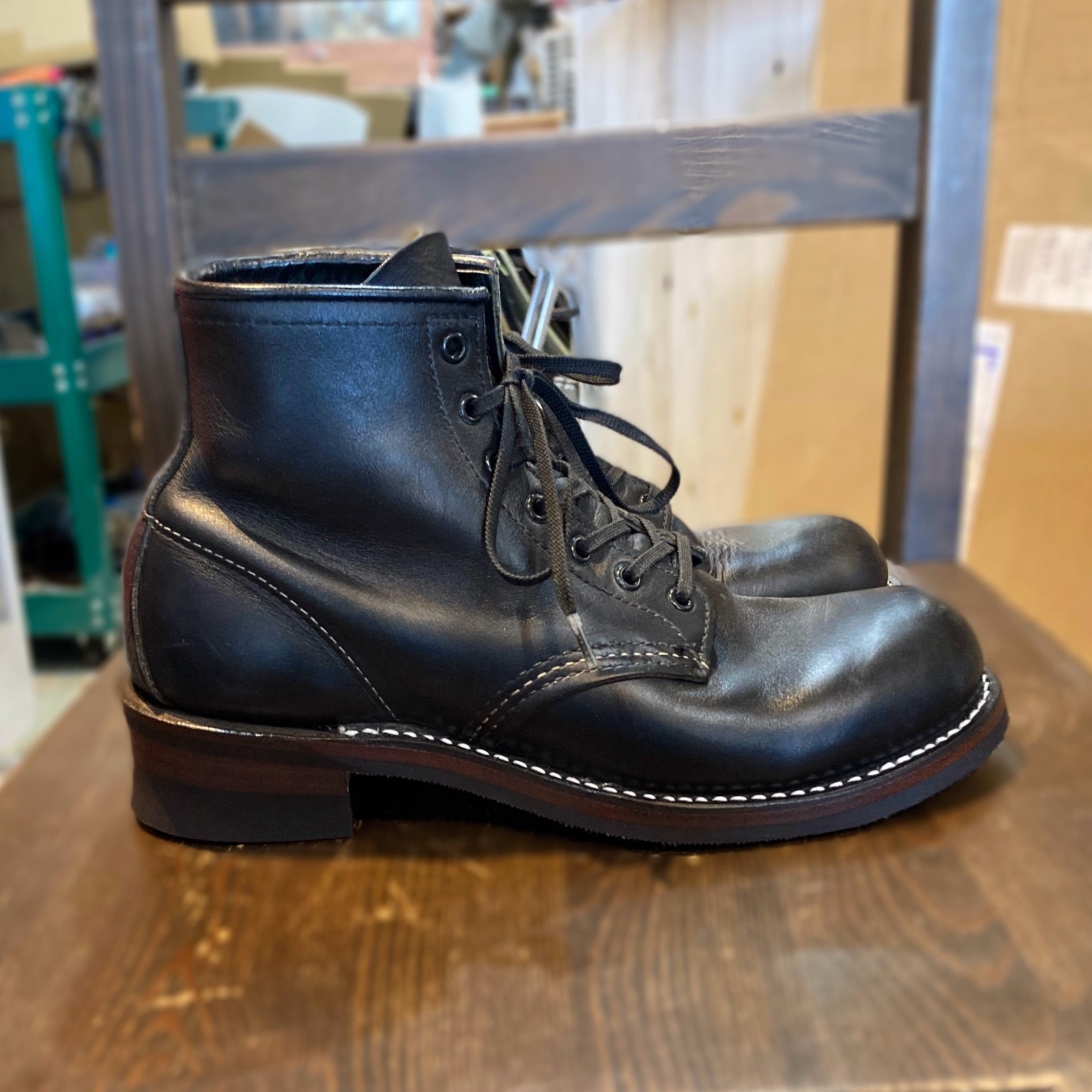 RED WING 9014 BECKMAN 7D ソール交換済 ソールカスタム/Sole Customized】Red Wing#9014 Beckman｜CREA