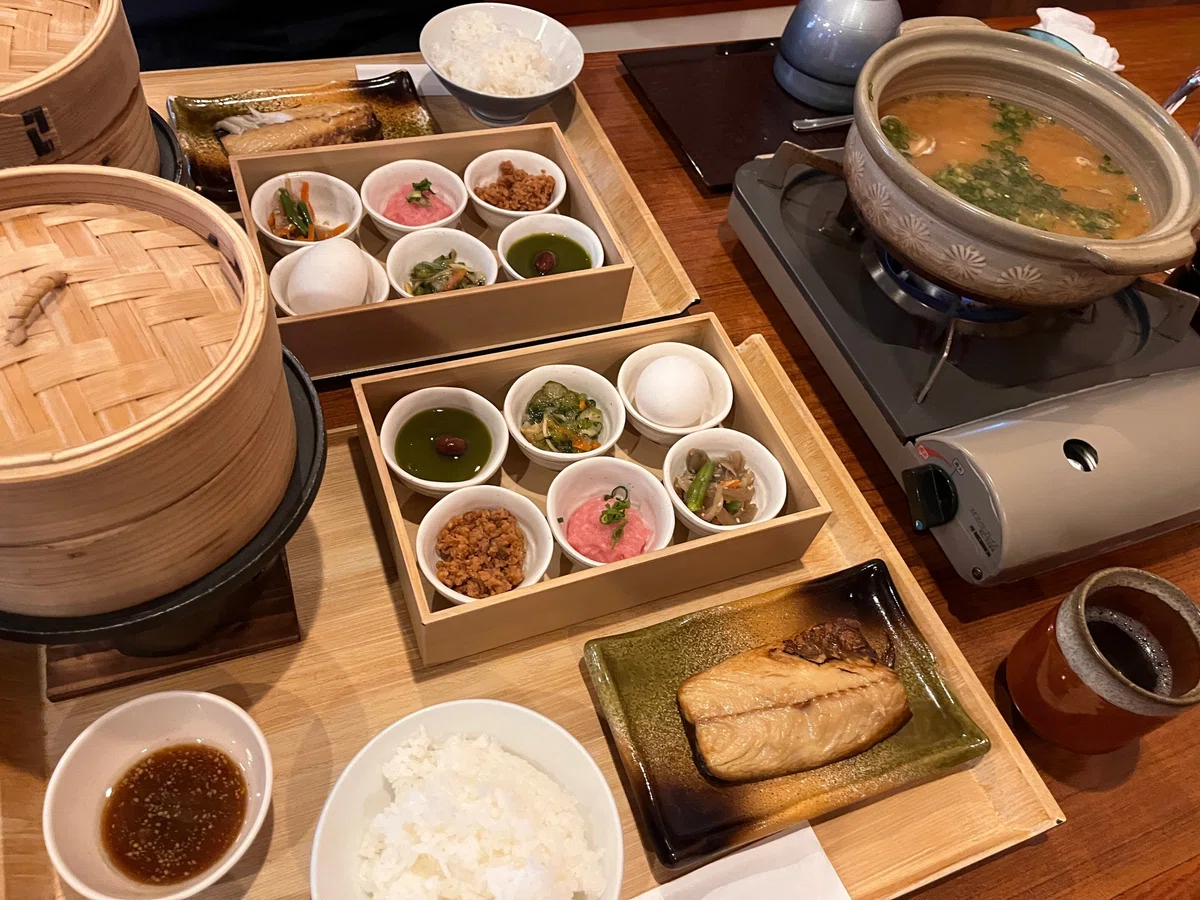 箱根一の湯 朝食