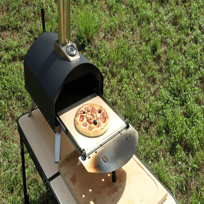 Forno ピザオーブン 親子で楽しむ♪ポータブル式ピザ窯で簡単ピザ作り体験｜ピカキュウhome