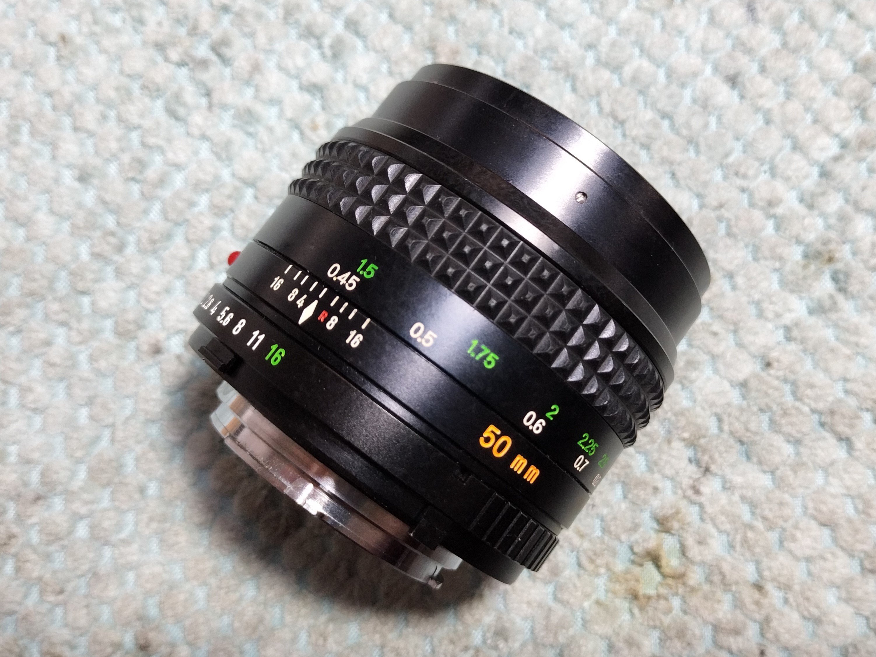 Minolta MD Rokkor 50mm F/1.2の分解|フィルムカメラ修理の Minolta MD Rokkor 50mm F/1.2の分解|フィルムカメラ修理の