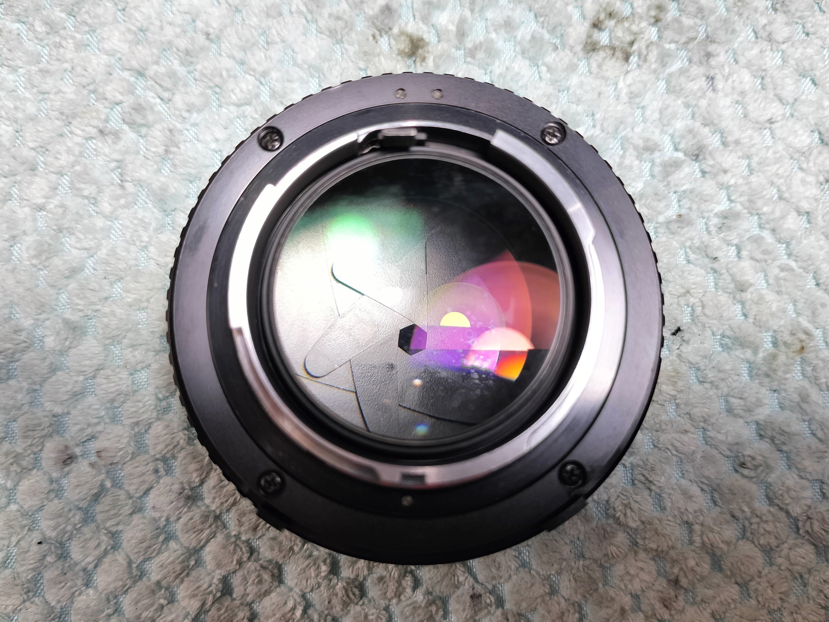 Minolta MD Rokkor 50mm F/1.2の分解｜フィルムカメラ修理のアクアカメラ