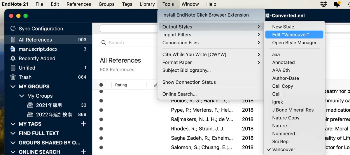 Superscript Endnote Endnote 21で文献番号をsuperscript (上付文字) にする方法|矢可部満隆 (Mitsutaka Yakabe, M.D ...
