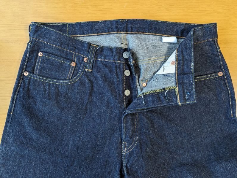 Sugar Cane デニム W31 L34 USA製 SUGAR CANE Made in USA シュガーケーン ノンウォッシュ|ルーズ