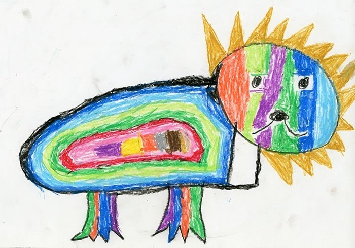 ピカソvs子どもの絵｜にじたろう 