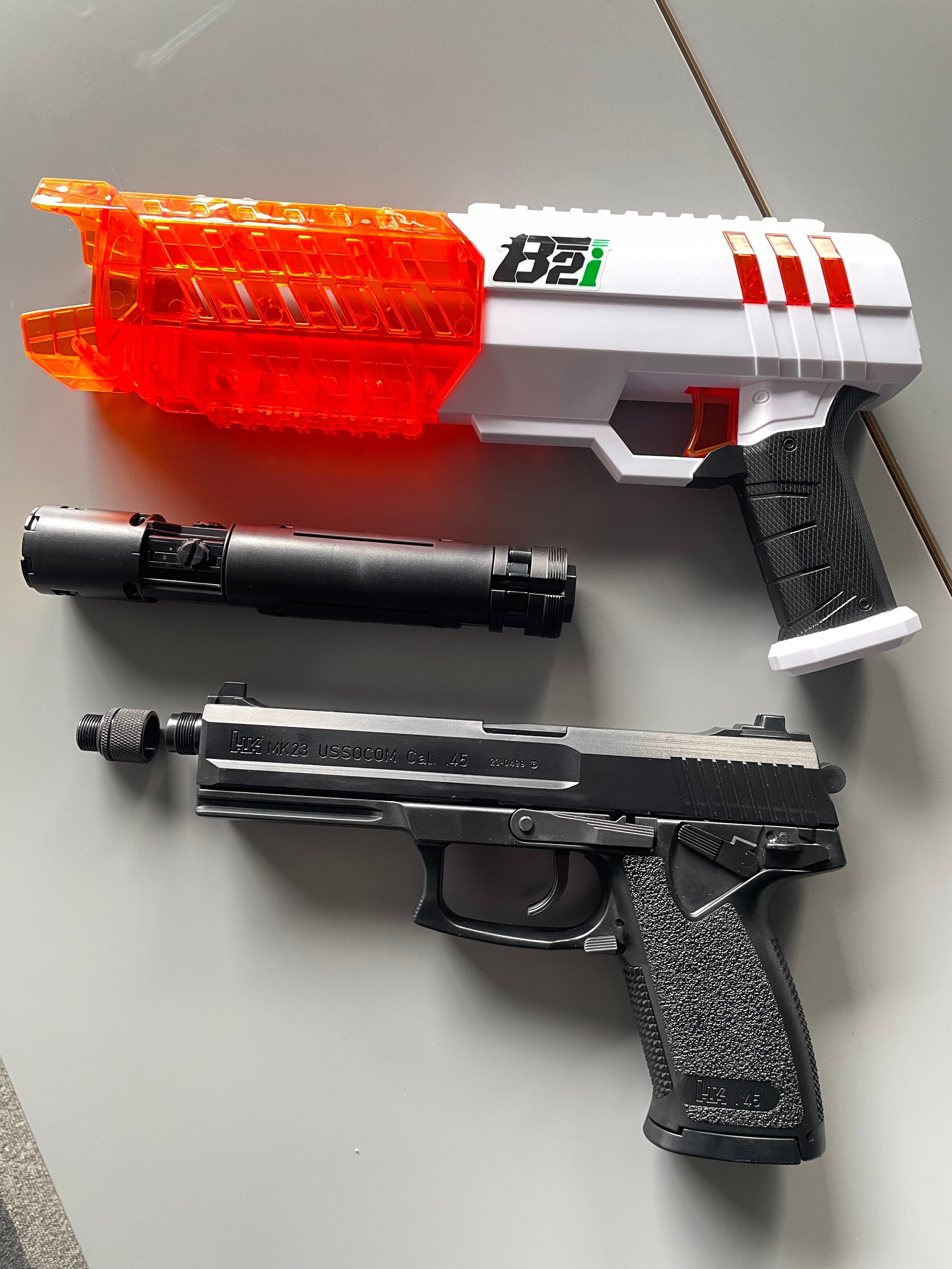 エアガン B2i エンタメ採用・研修で使ってる銃の紹介！｜西野＠ご縁職人、