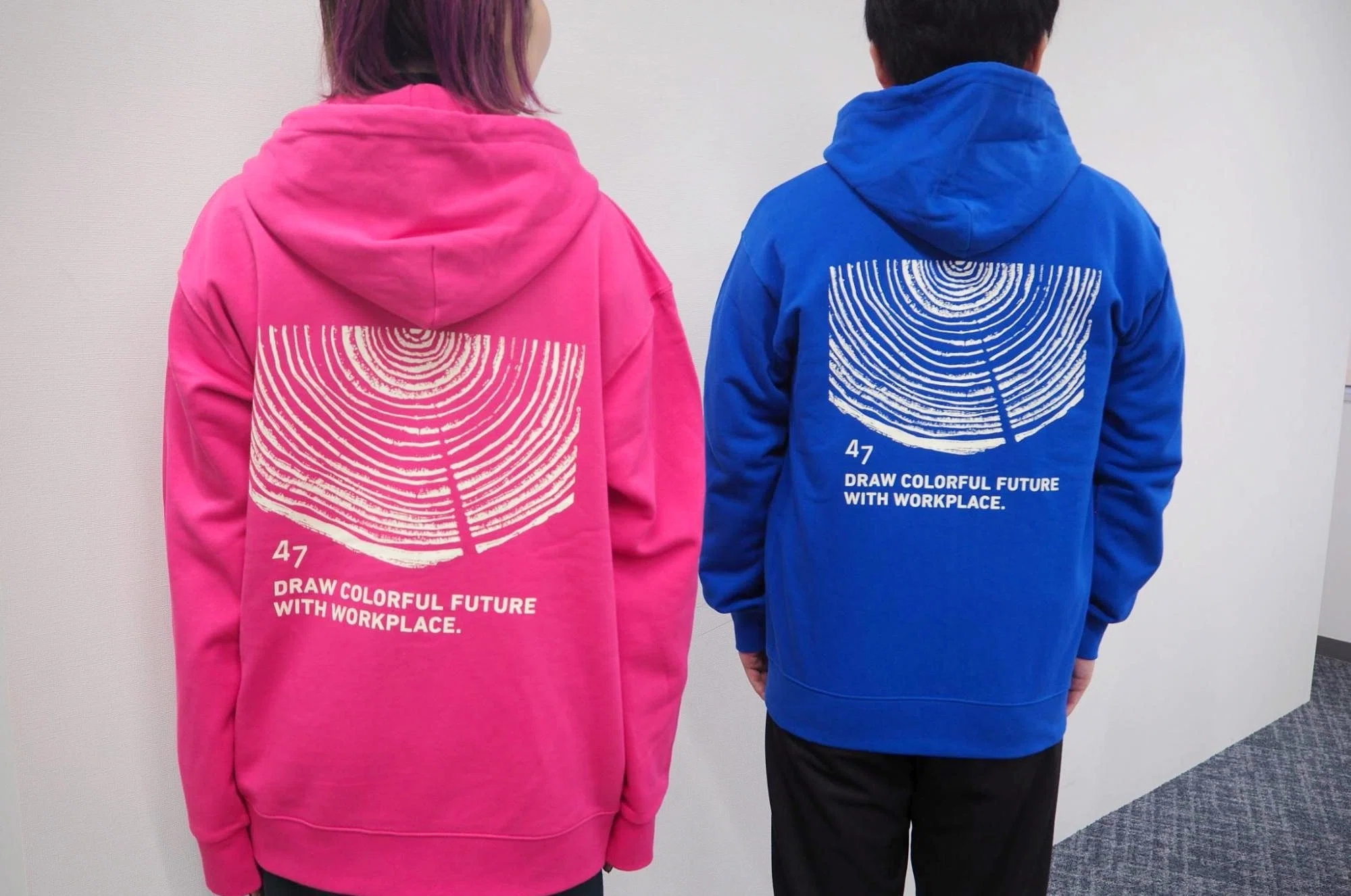 ロブルアー　オリジナルイベント限定パーカー 47のオリジナルパーカー完成👕社内のコミュニケーション活性化に