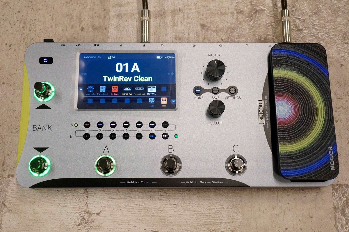 新たなマルチエフェクター革命！？Mooer GE1000Li発売！｜Lep  