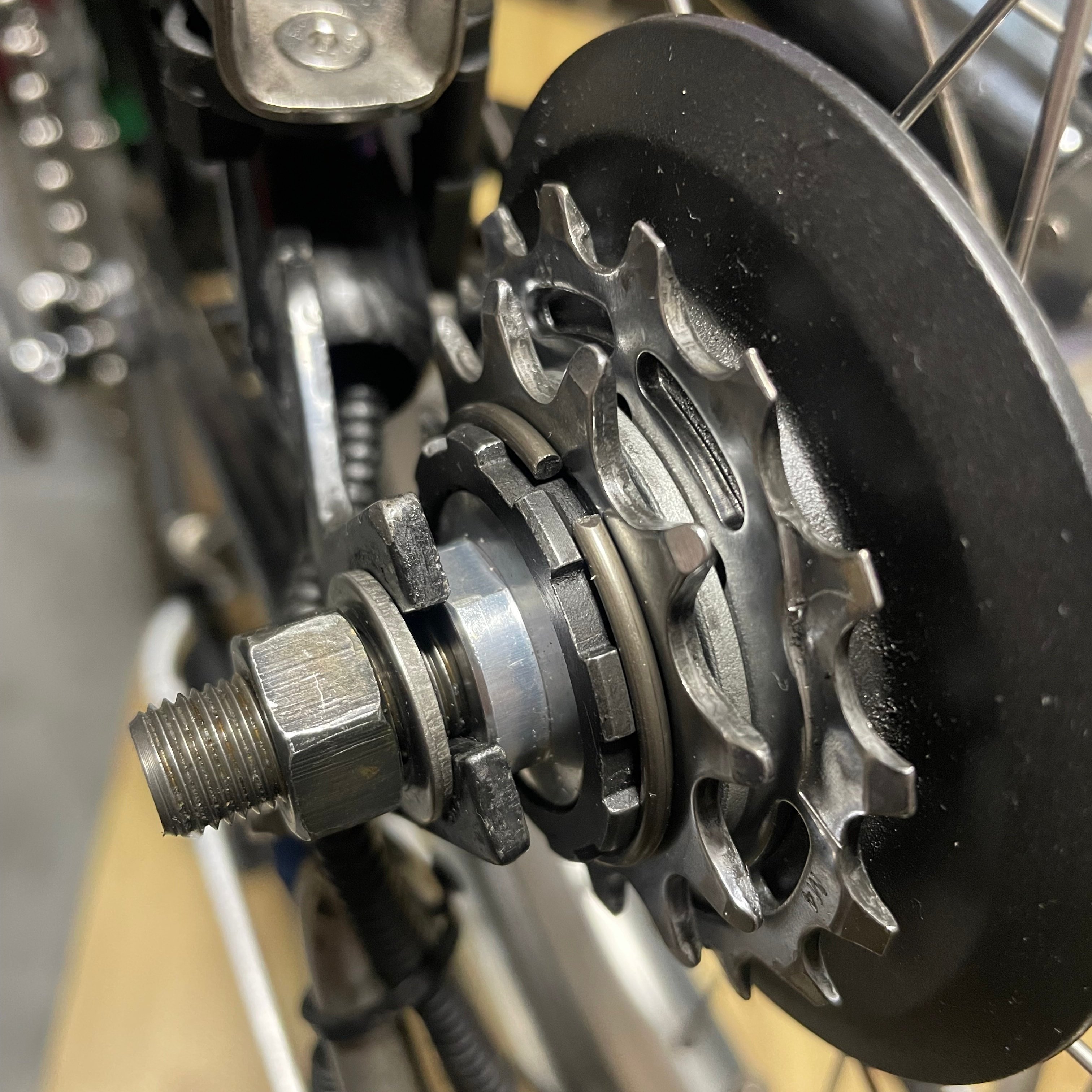 ブロンプトン 内装3速、外装2速 ホイールセット ブロンプトン外装2速を