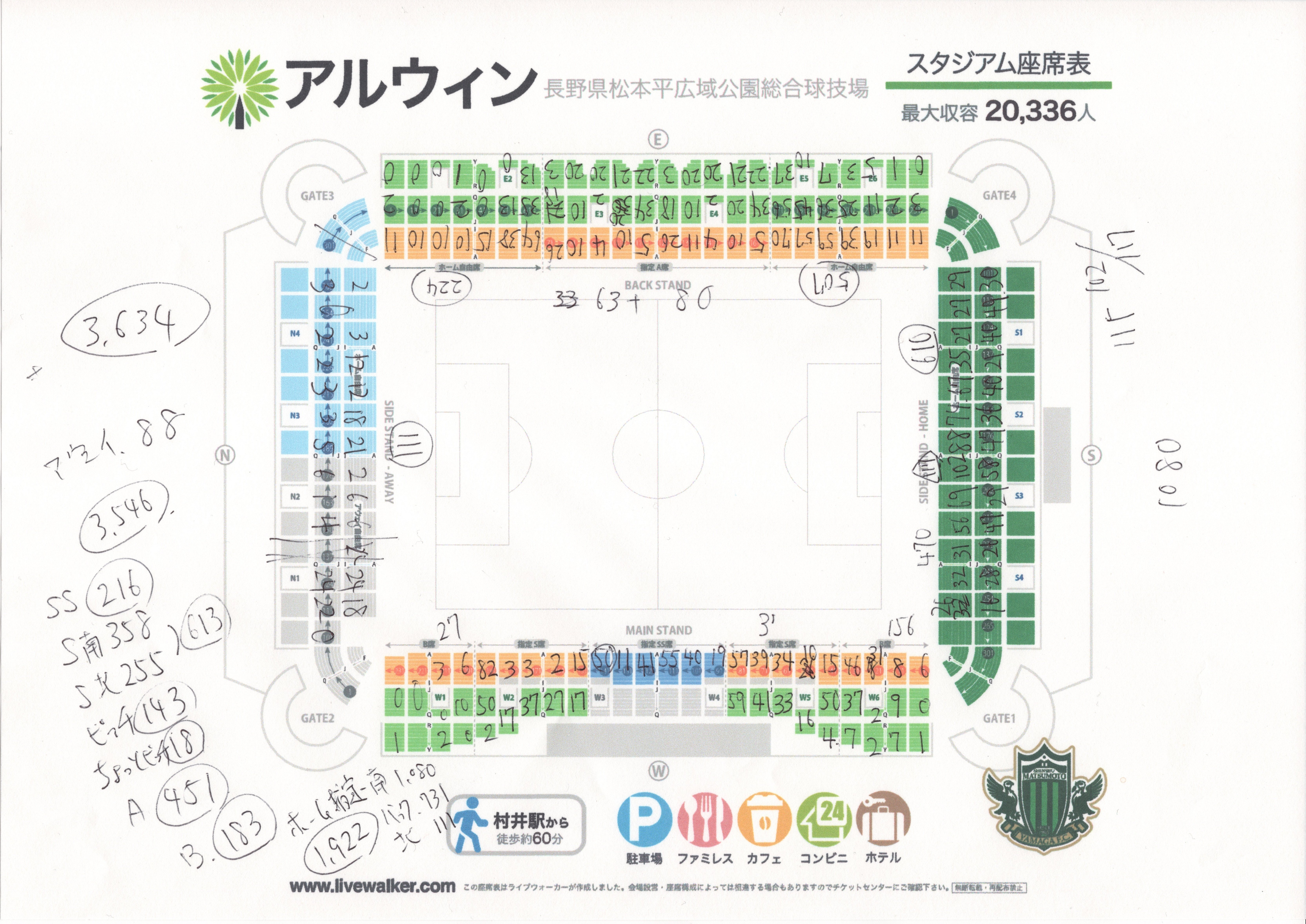明暗】2024松本山雅FC YBCルヴァン山口戦レポ｜shio@note×スポーツ観戦記