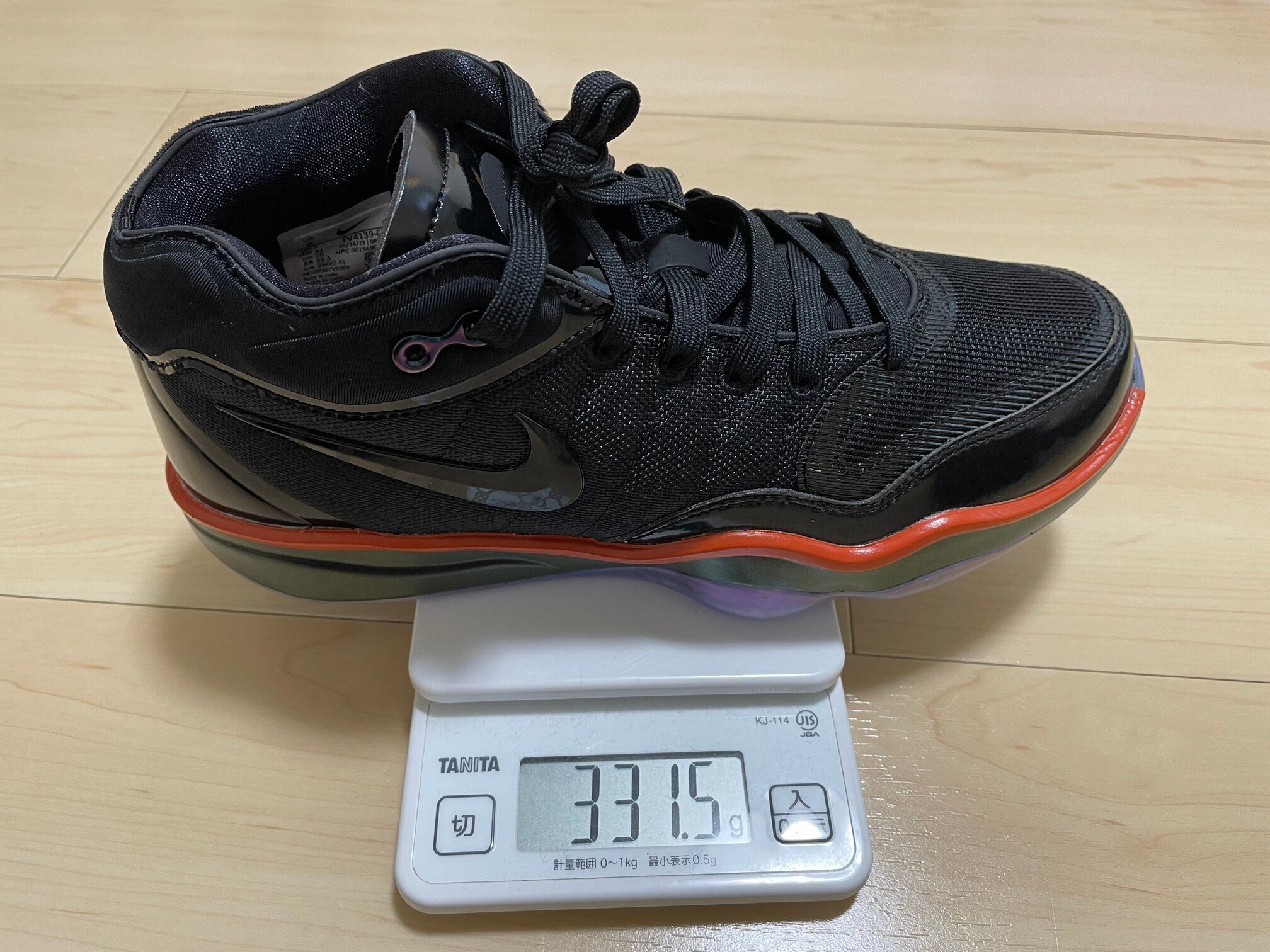 ZOOM G.T. HUSTLE 2 GTE EP/ナイキ/黒/靴/26.5 AIR ZOOM G.T. HUSTLE 2 GTE