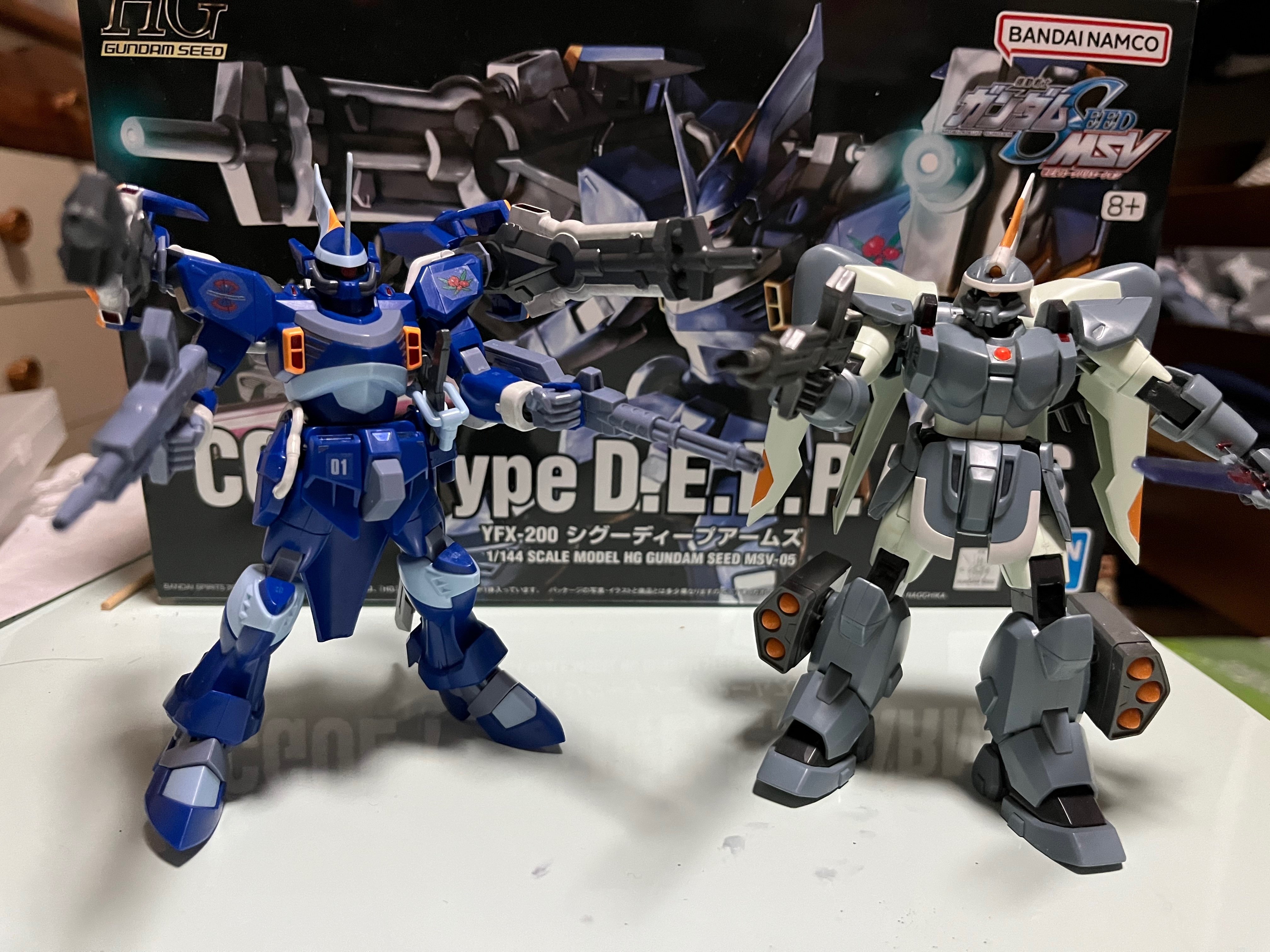 HGシグーディープアームズ完成｜リュート@徒花に春の嵐
