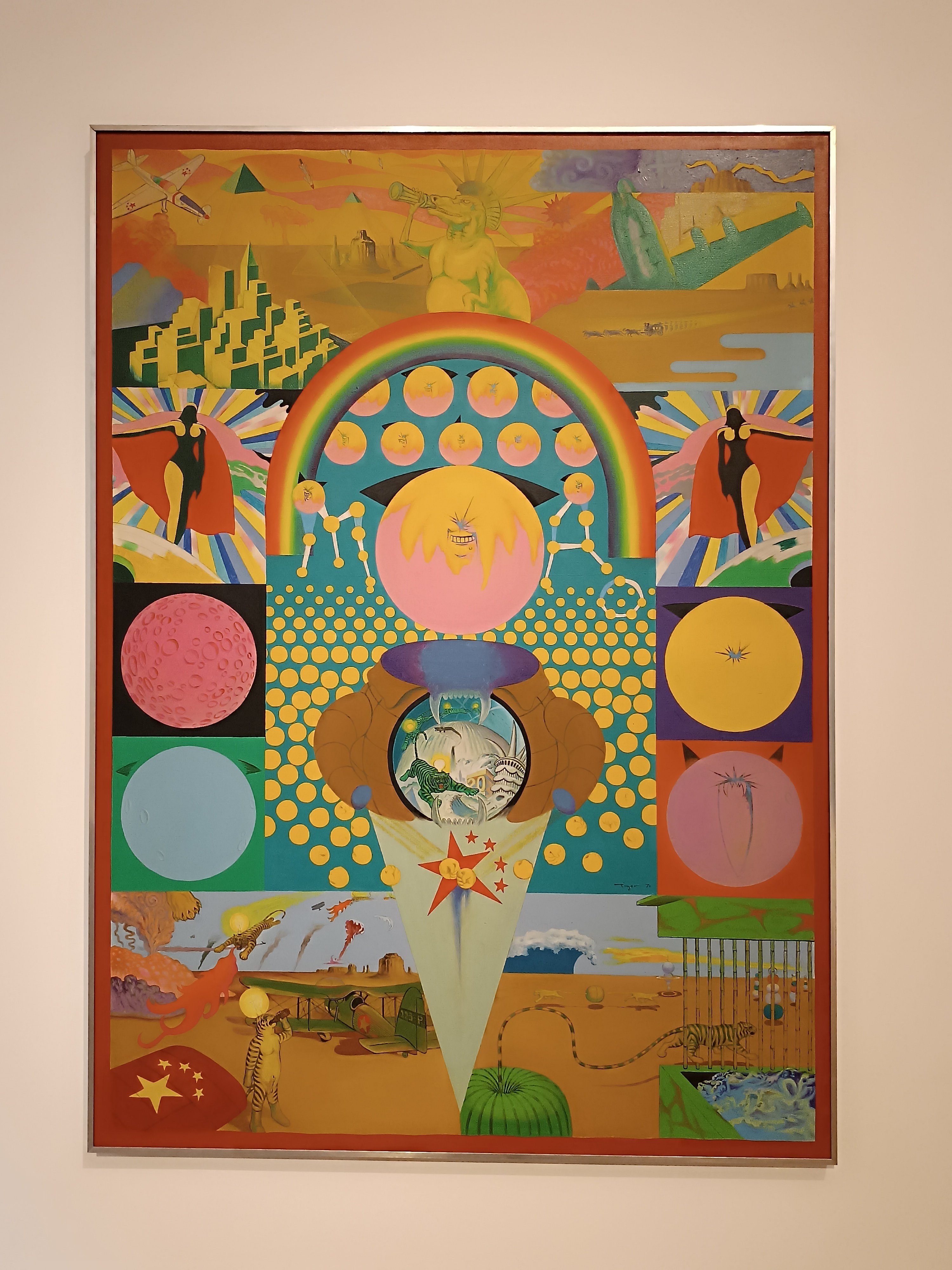 きのこと林檎の儀式　　　高見沢耳のジクレー版画作品　一点物の版画作品です きのこと林檎の儀式 高見沢耳のジクレー版画作品 一点物の版画作品