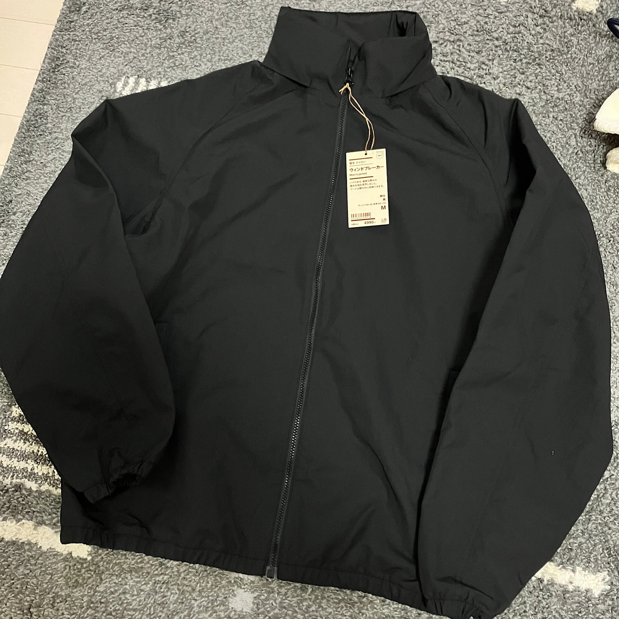良品週間で、シャカシャカナイロンセットアップを購入しました｜MWM 