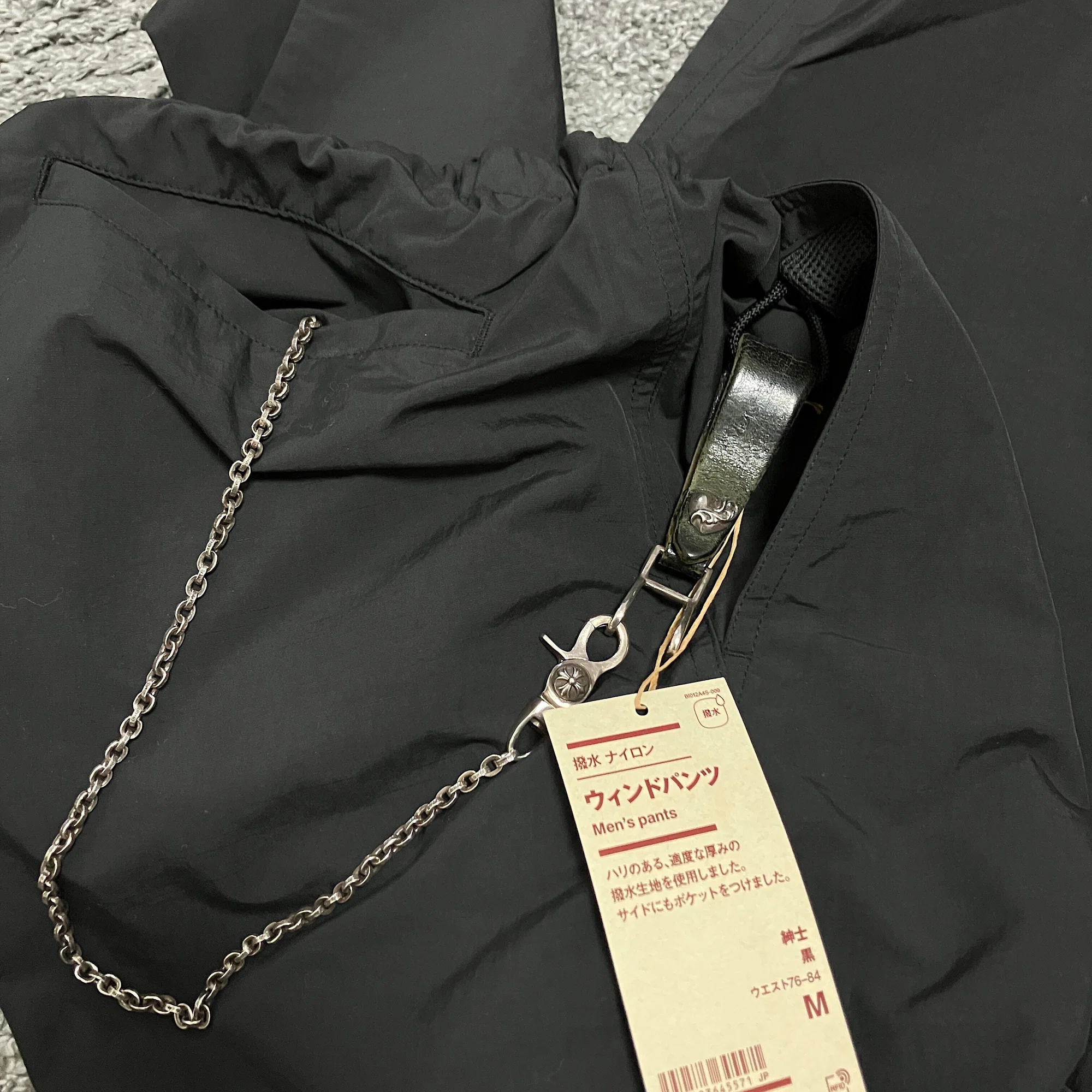 良品週間で、シャカシャカナイロンセットアップを購入しました｜MWM 