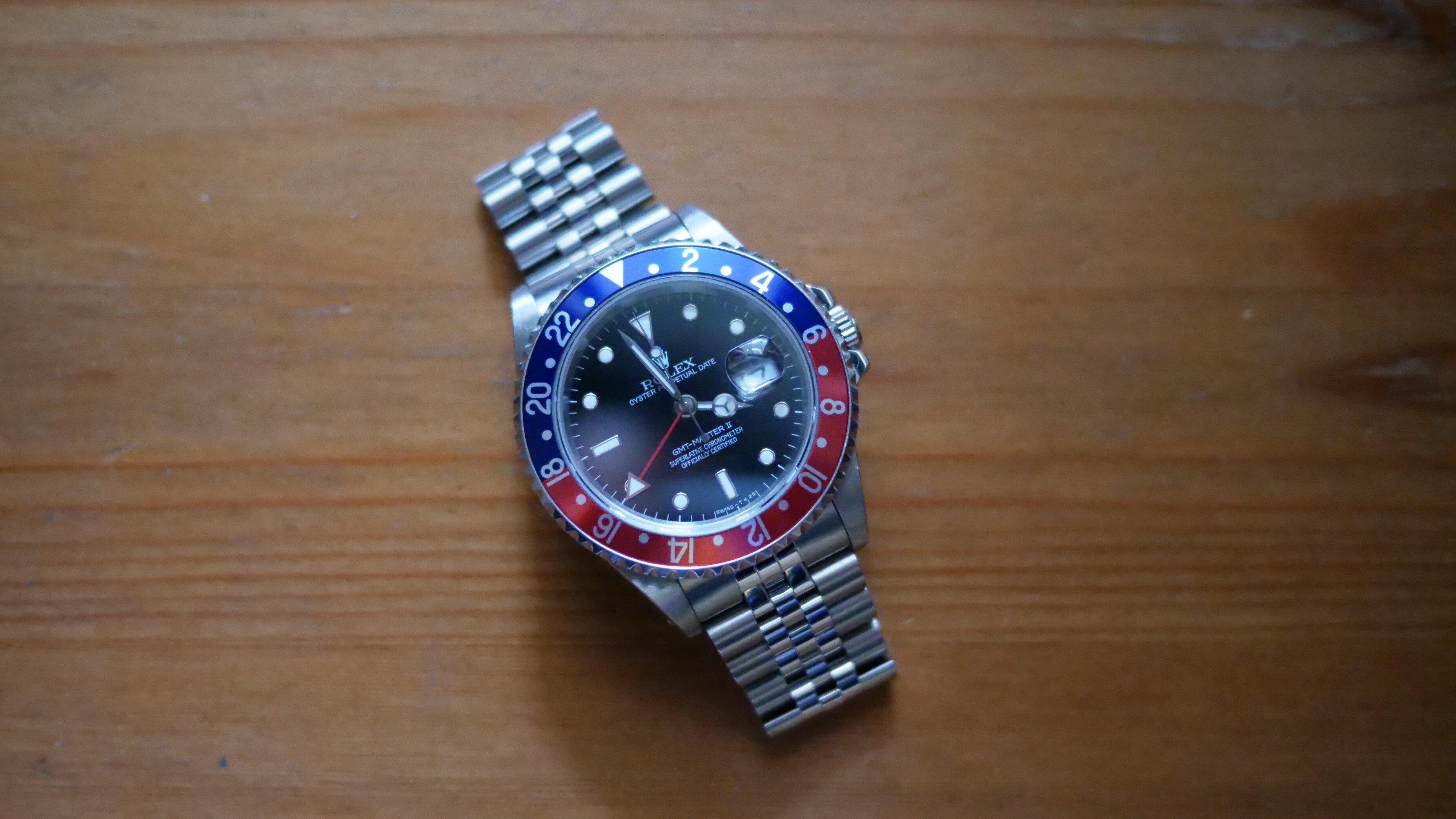 ロレックス　GMTマスター Ⅱ オイスターブレス　純正　79200 新品)ROLEX ロレックス GMTマスター II 126710BLRO（商品ID
