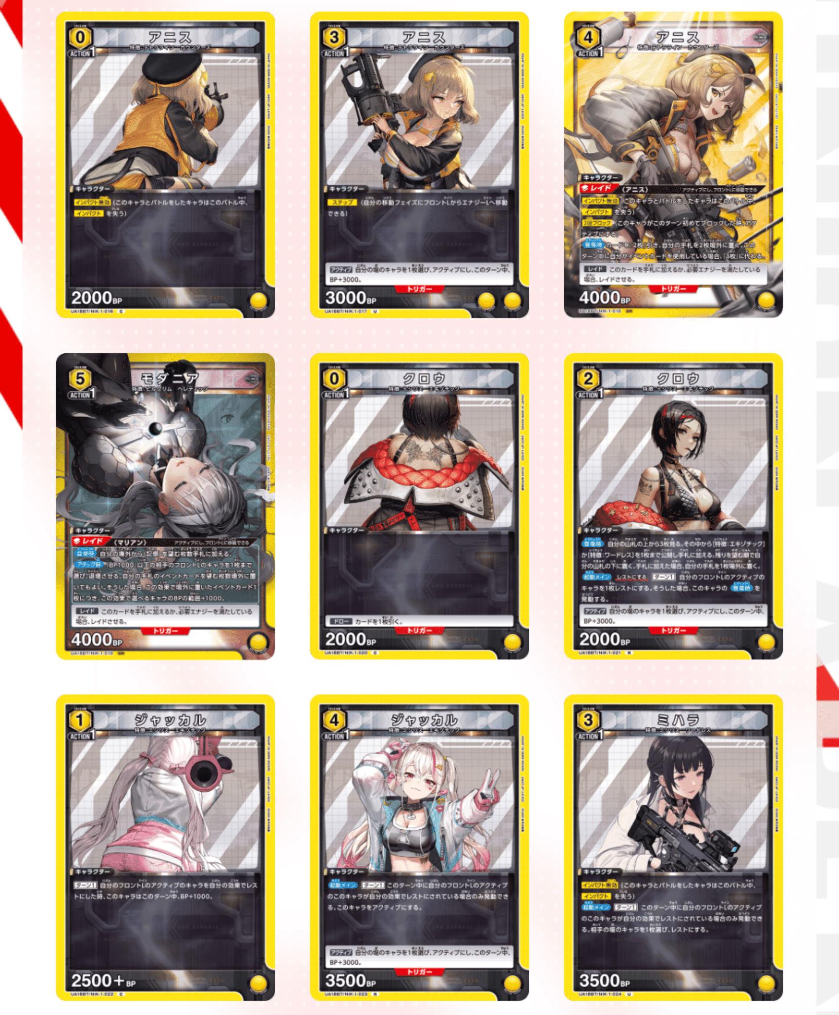 ユニオンアリーナ NIKKE アニス 星2 パラレル PSA10 C.C. 星2 ユニオンアリーナ NIKKE アニス 星2 パラレル PSA10 C.C. 星2