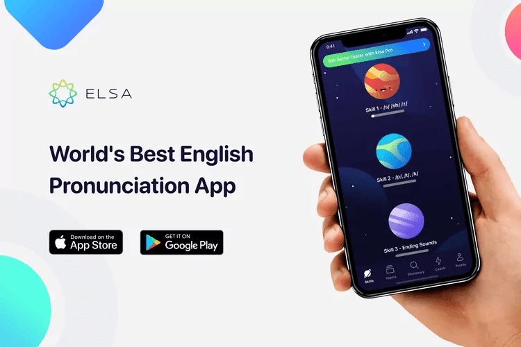 英会話の学習なら ELSA Speak アプリ