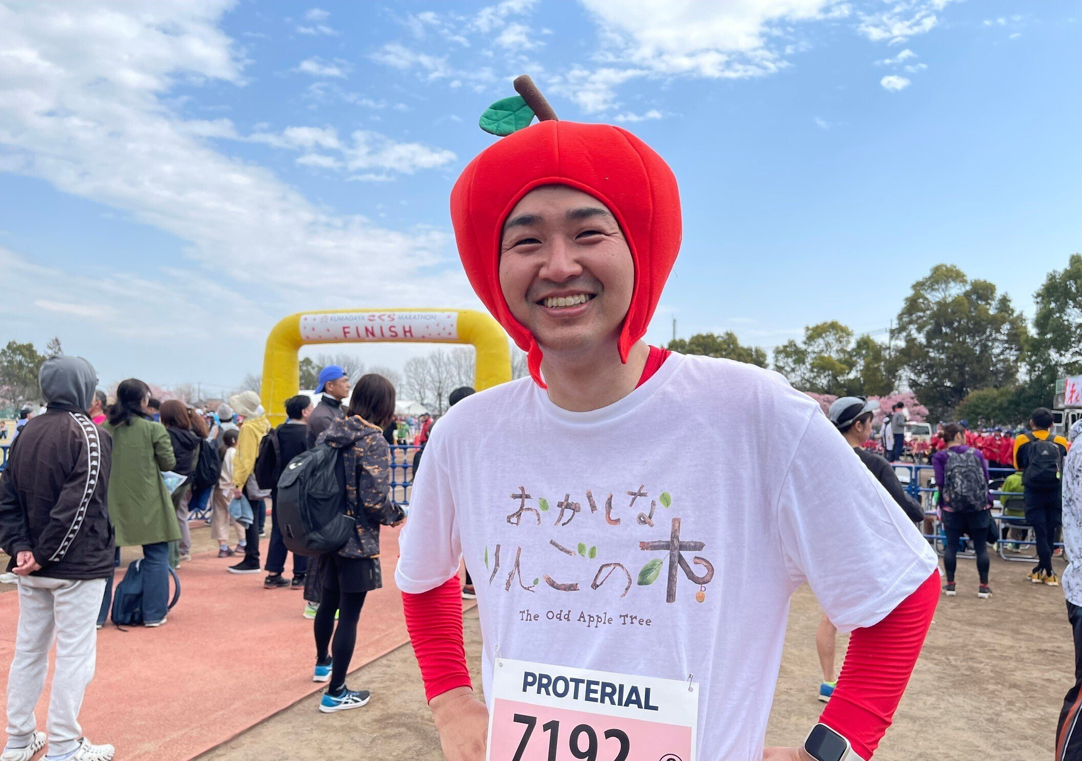 人見知りの僕がなぜ「りんごちゃん」として熊谷マラソンに出場したのか