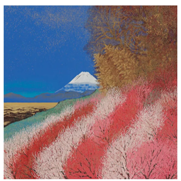 平松礼二】 版画 / シルクスクリーン 「富士風景」 査定 買取 致します